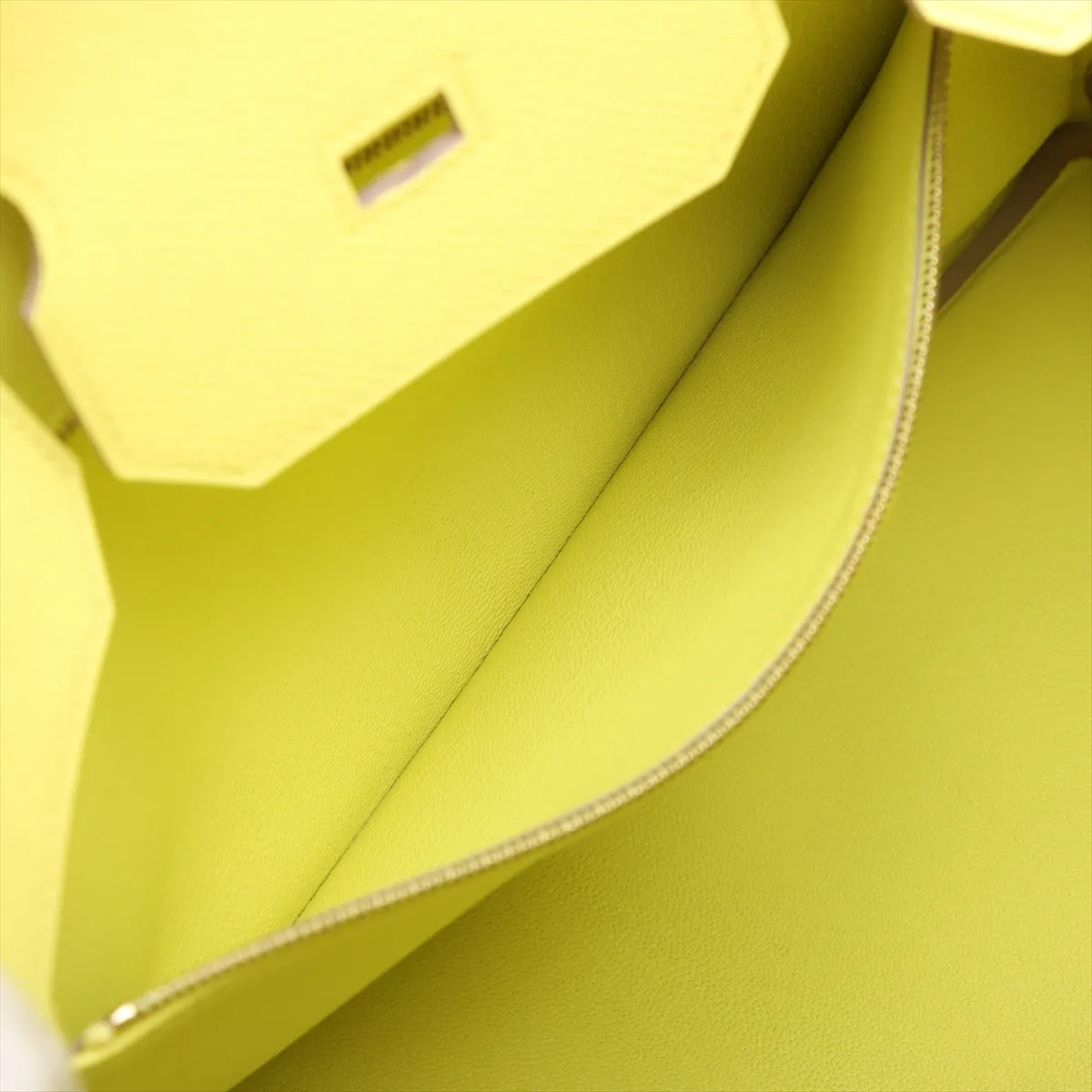 [Individually wrapped] Hermes Birkin 35 Letourne Vaux Epson Lime Pink Gold Hardware Q:2013 — view 9