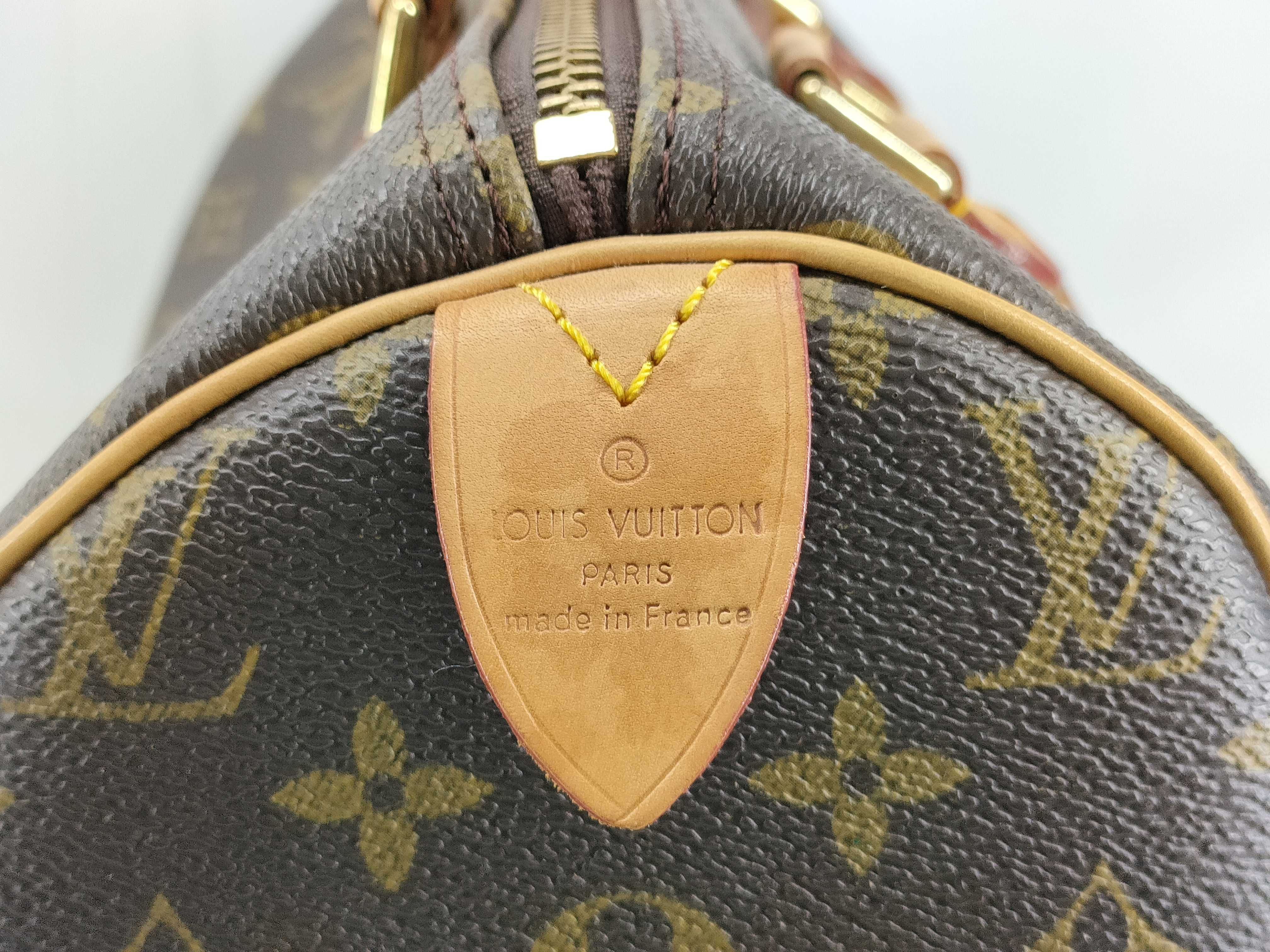 Monogram Louis Vuitton Monogram Speedy 30 Boston Bag — view 5
