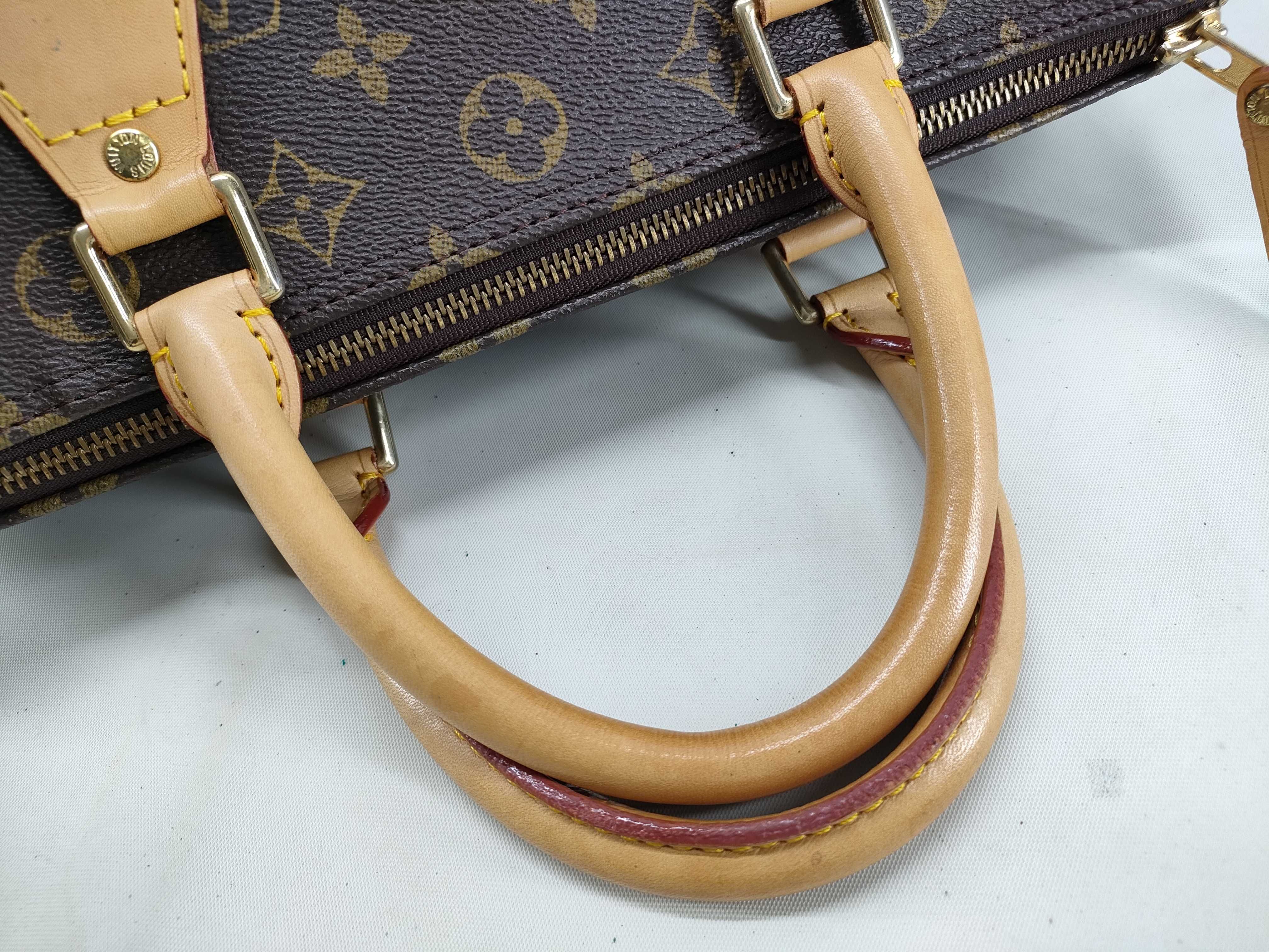 Monogram Louis Vuitton Monogram Speedy 30 Boston Bag — view 6