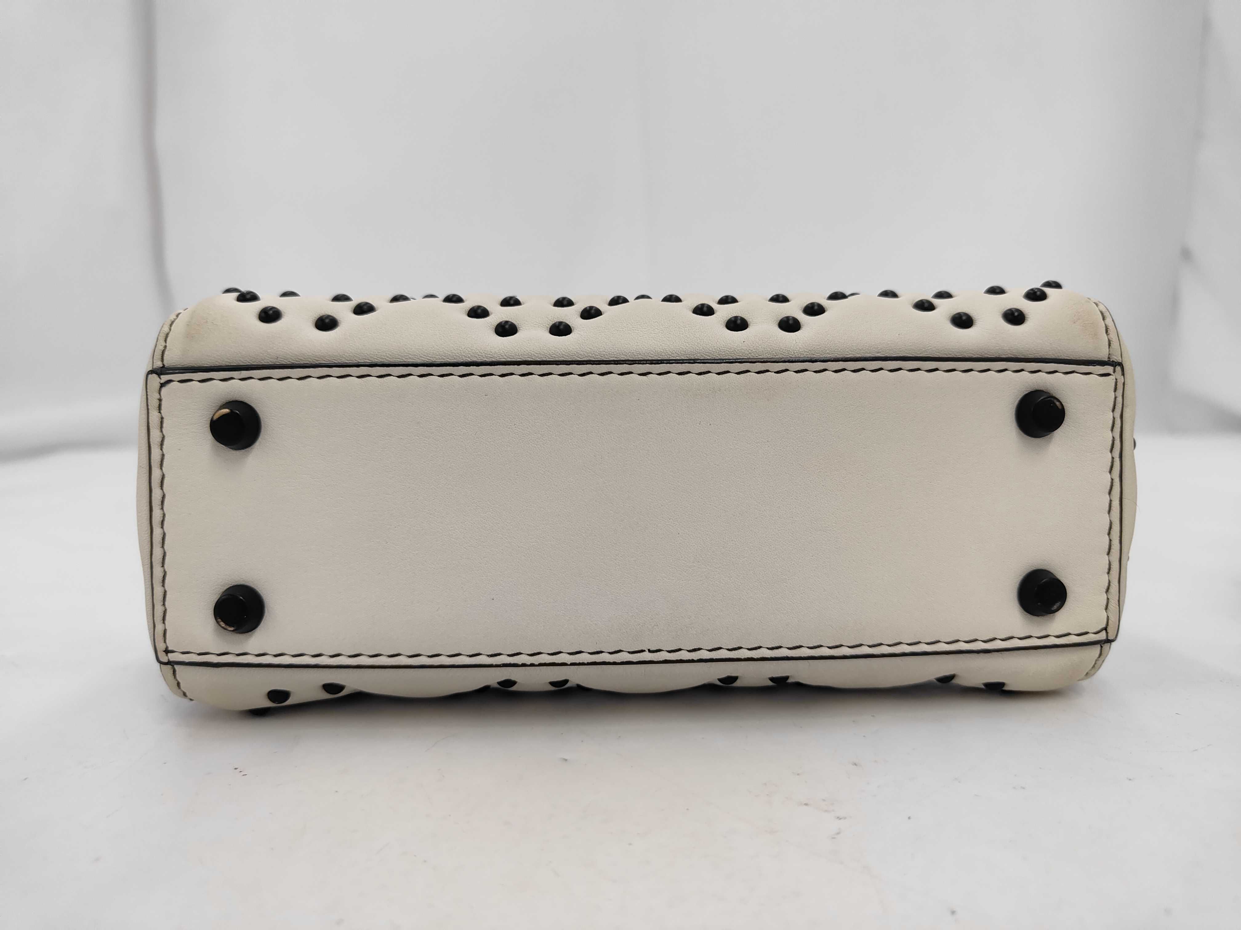 Mini Lambskin Cannage Stud Supple Lady Dior Satchel Bag / 18-MA-0178 — view 3