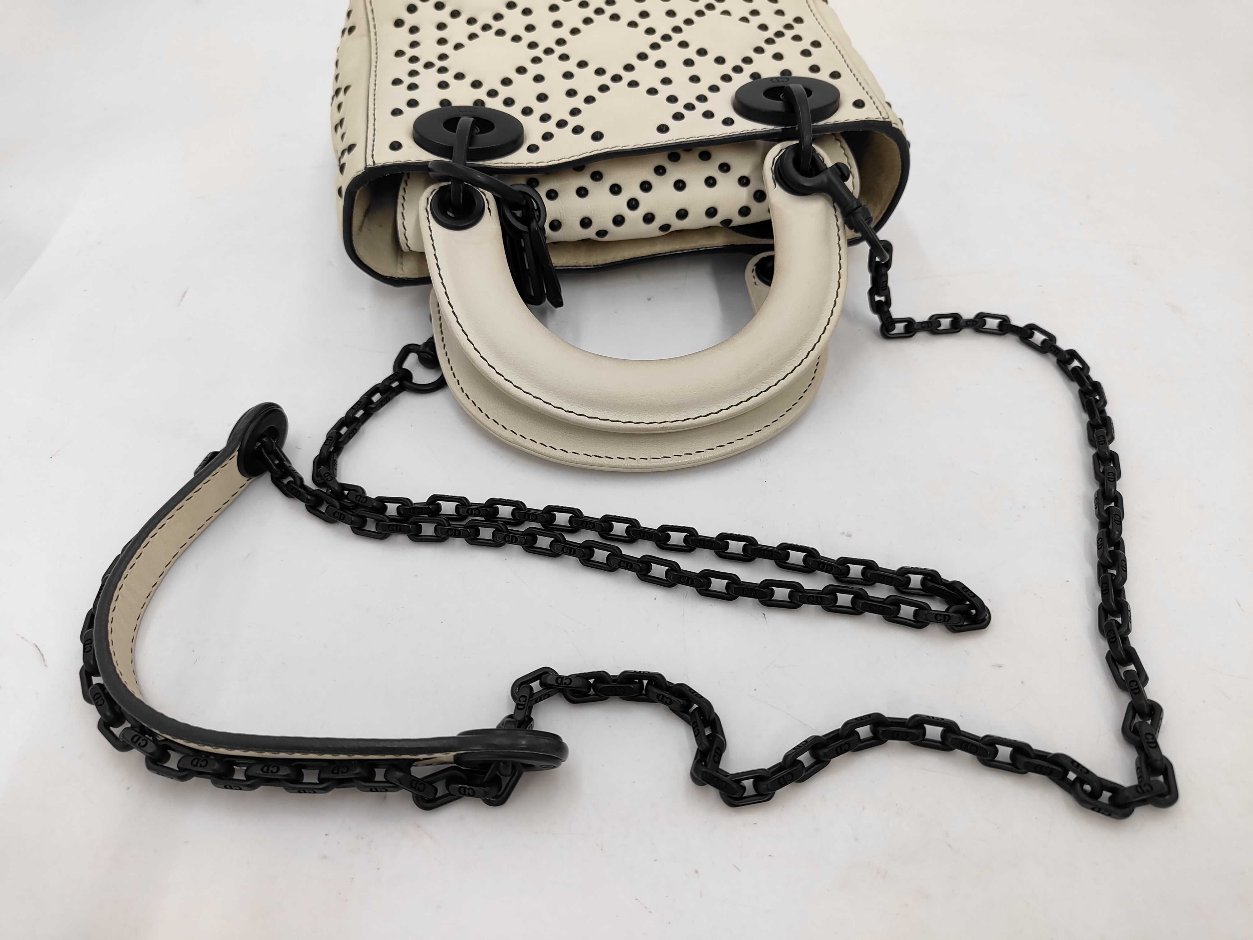 Mini Lambskin Cannage Stud Supple Lady Dior Satchel Bag / 18-MA-0178 — view 5