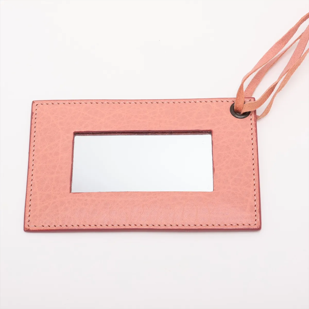 The City Leather 2-Way Handbag, Pink, 115748, with Mirror — view 12