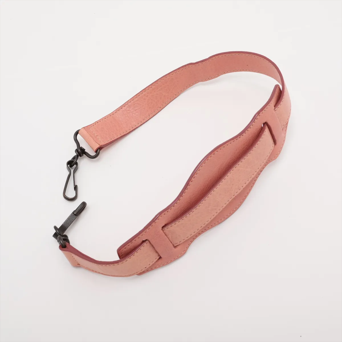 The City Leather 2-Way Handbag, Pink, 115748, with Mirror — view 7