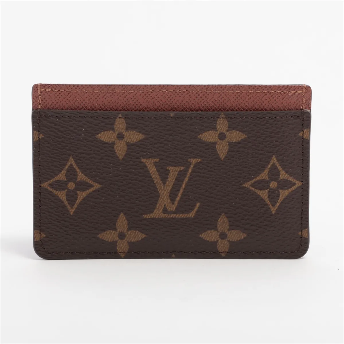 Monogram Porte Carte Sample M61733 Brown Card Case RFID Reactive — view 2