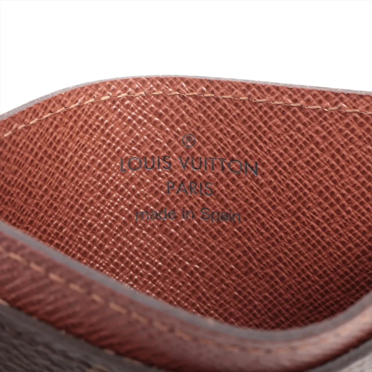 Monogram Porte Carte Sample M61733 Brown Card Case RFID Reactive — view 4