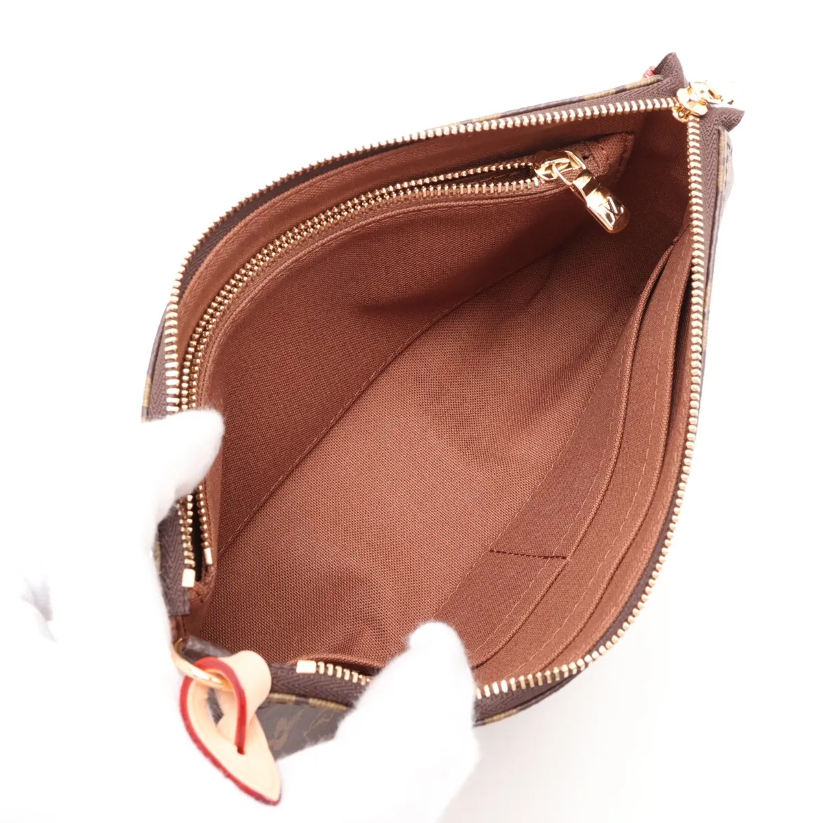Monogram Pochette Accessoires M82766 Brown (RFID detected) — view 7