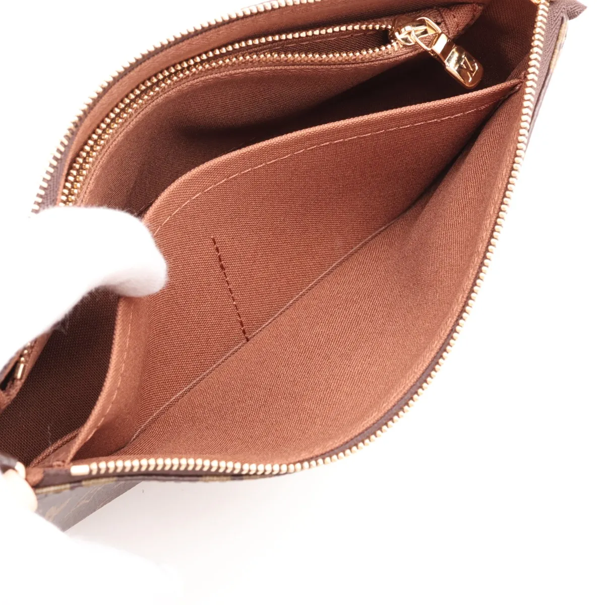 Monogram Pochette Accessoires M82766 Brown (RFID detected) — view 10