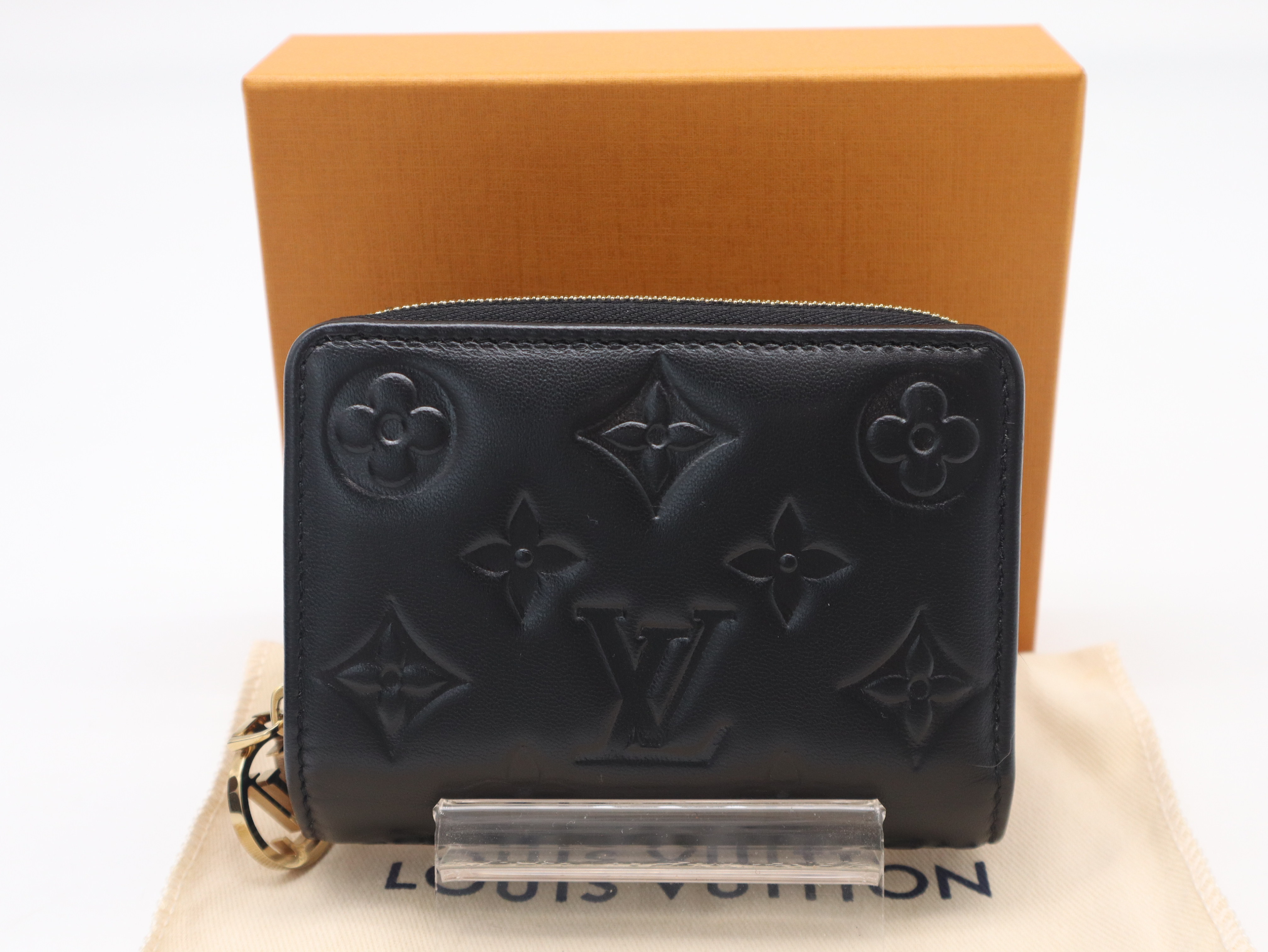 M81599 Monogram Portefeuille Lou Noir Wallet (RFID detected)