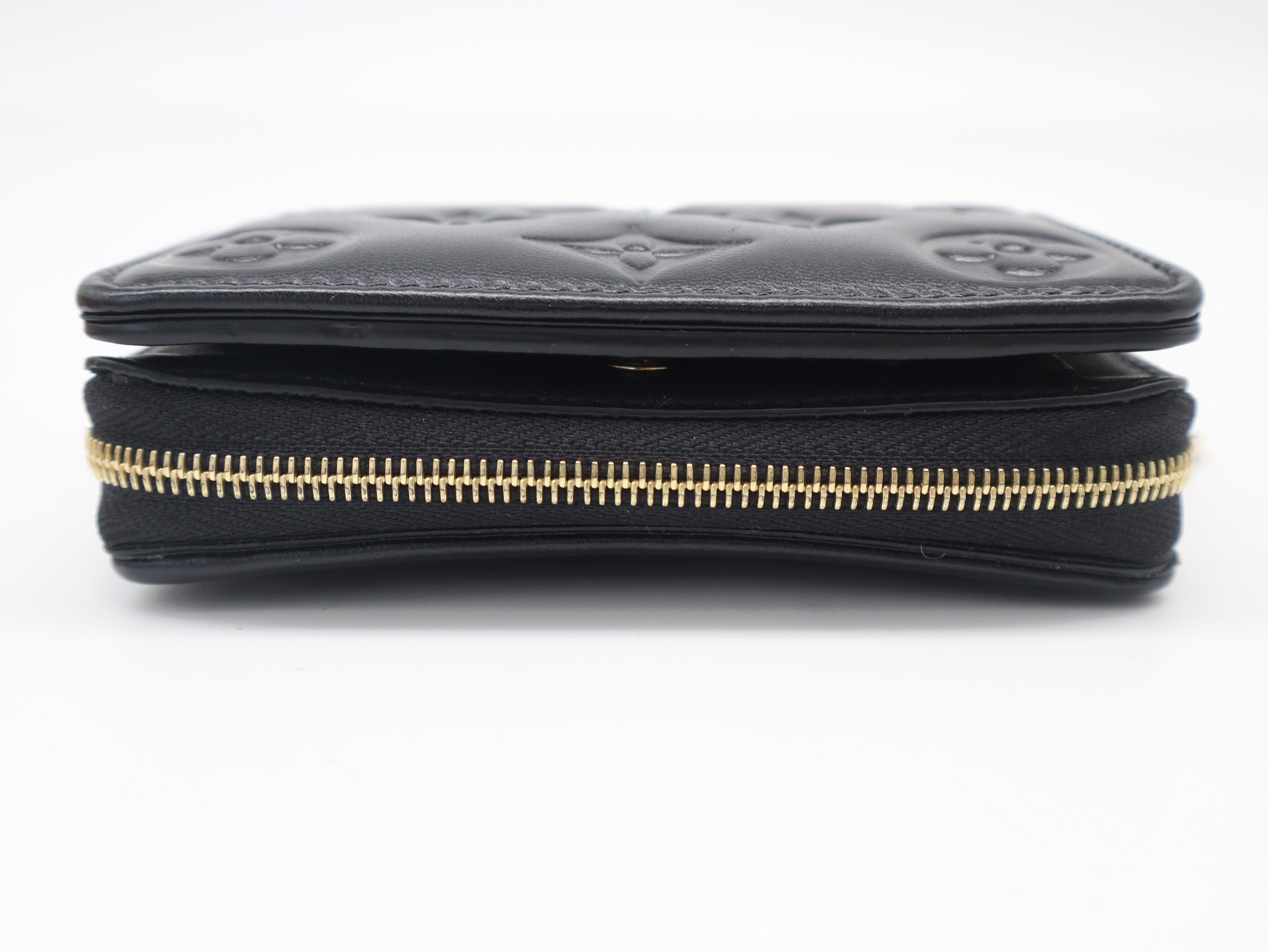 M81599 Monogram Portefeuille Lou Noir Wallet (RFID detected) — view 3