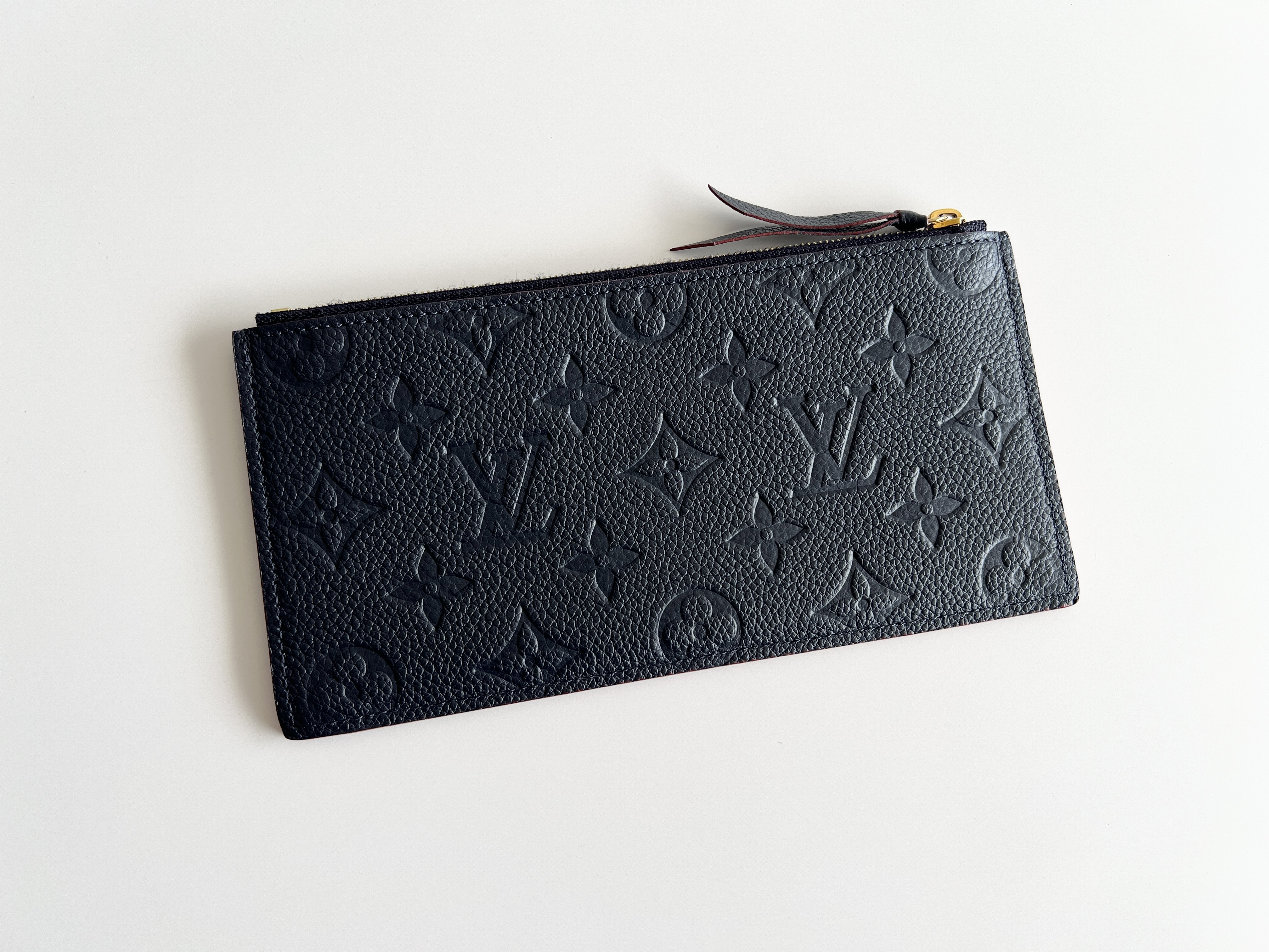 Monogram Empreinte Pochette Felicie Marine Lou Leather 2-way Chain Shoulder Bag with Case — view 15