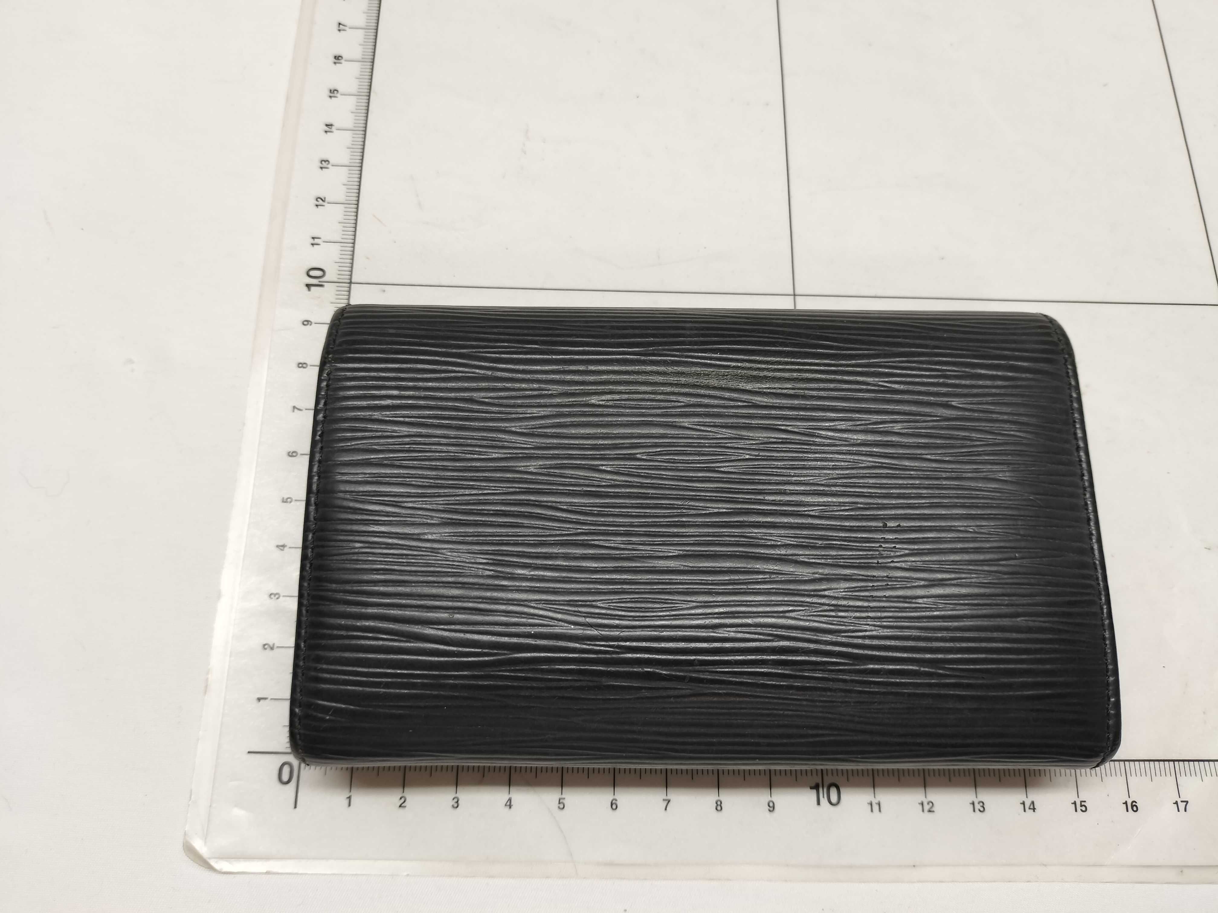 Epi Tri-fold Wallet, Black — view 2