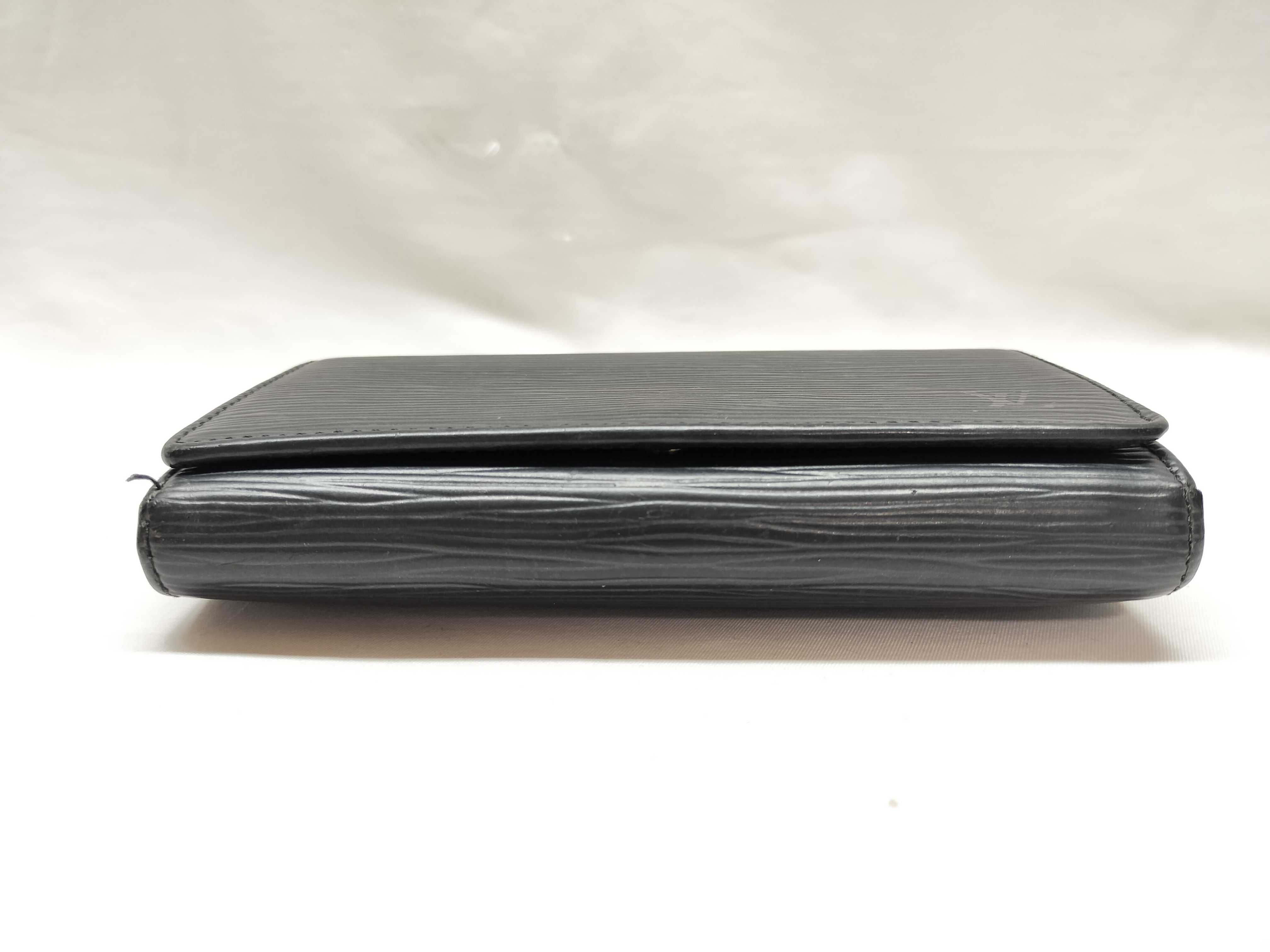 Epi Tri-fold Wallet, Black — view 4