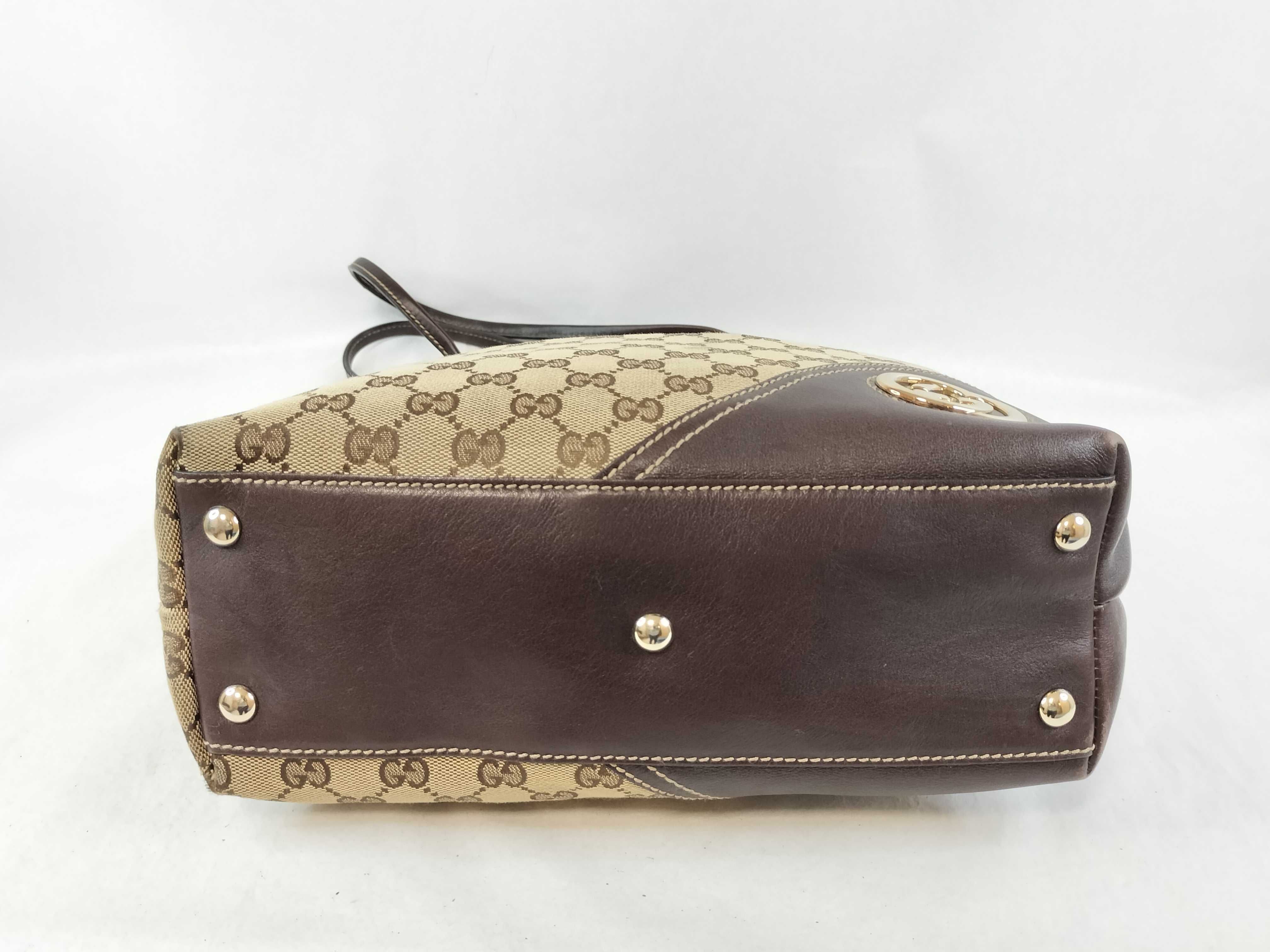 GG Canvas 182492 Tote Bag with G Hardware — view 7