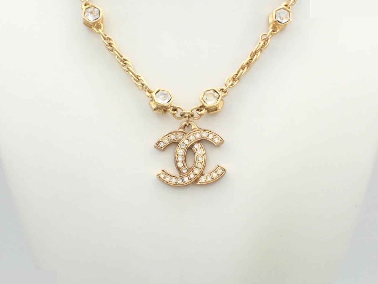 Coco Mark Gold Chain (approx. 40cm)