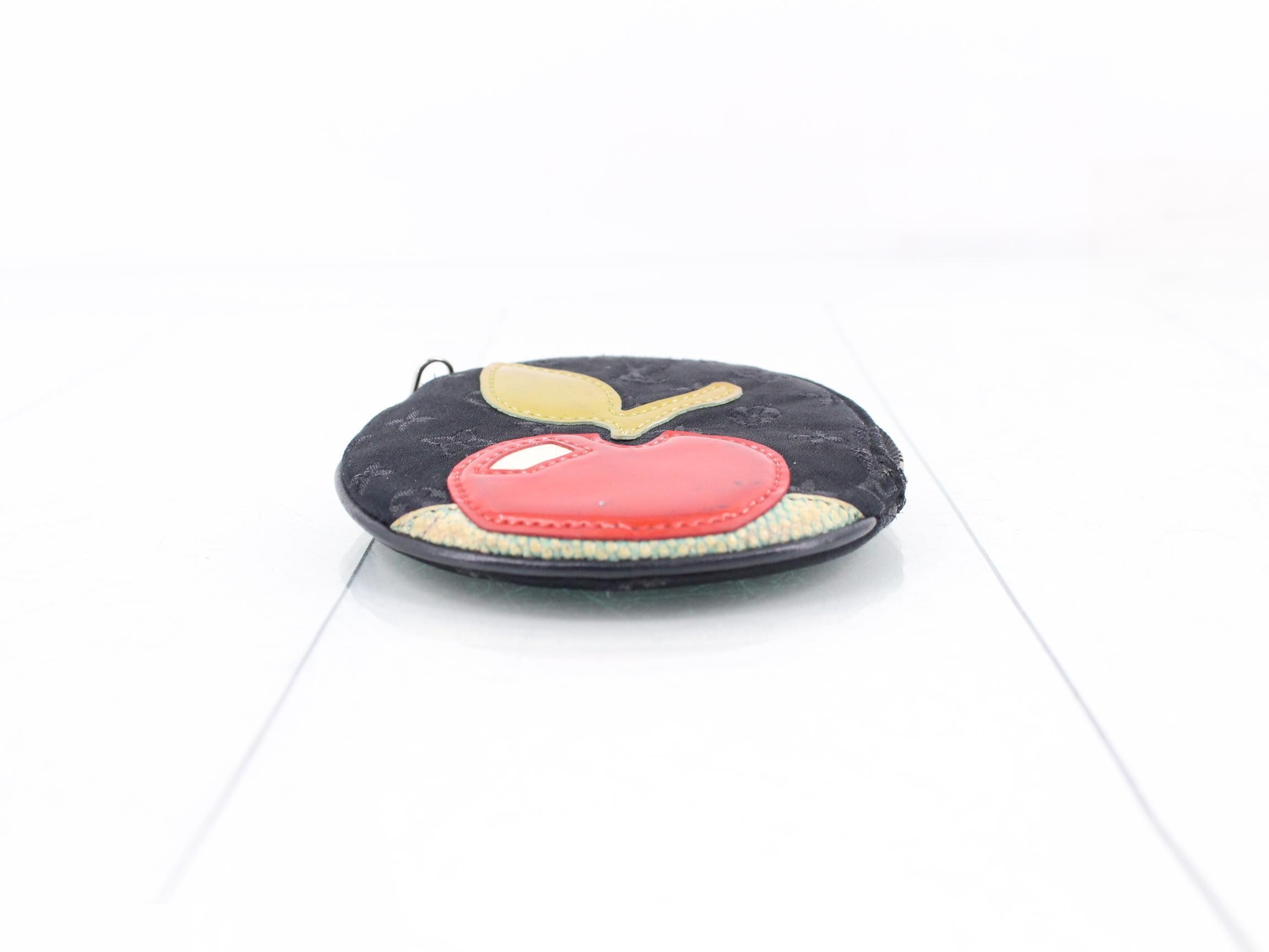 M92272 Monogram Satin Contes de Fées Coin Case — view 3