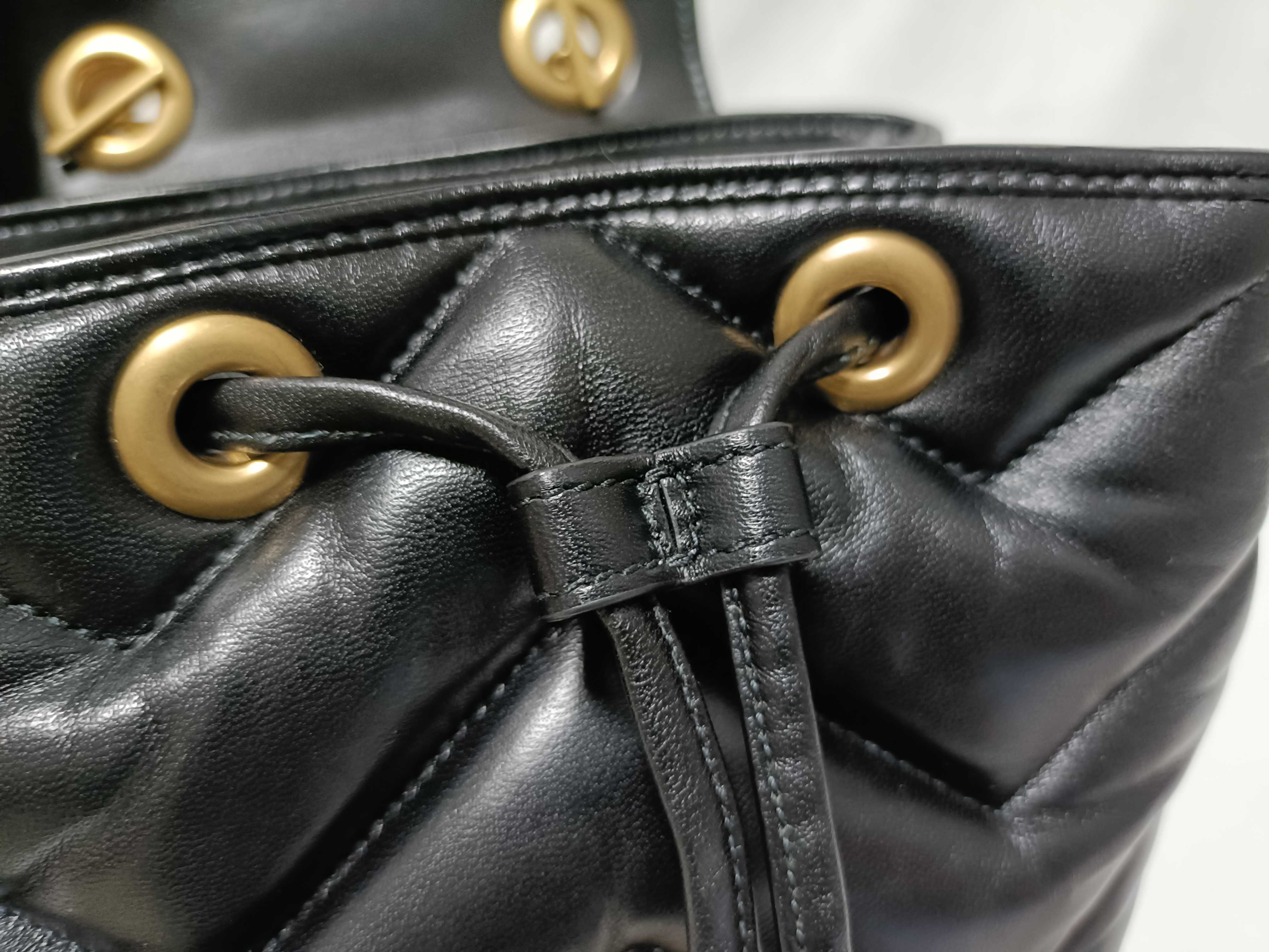 GG Marmont Backpack Black 777253 Rucksack — view 14