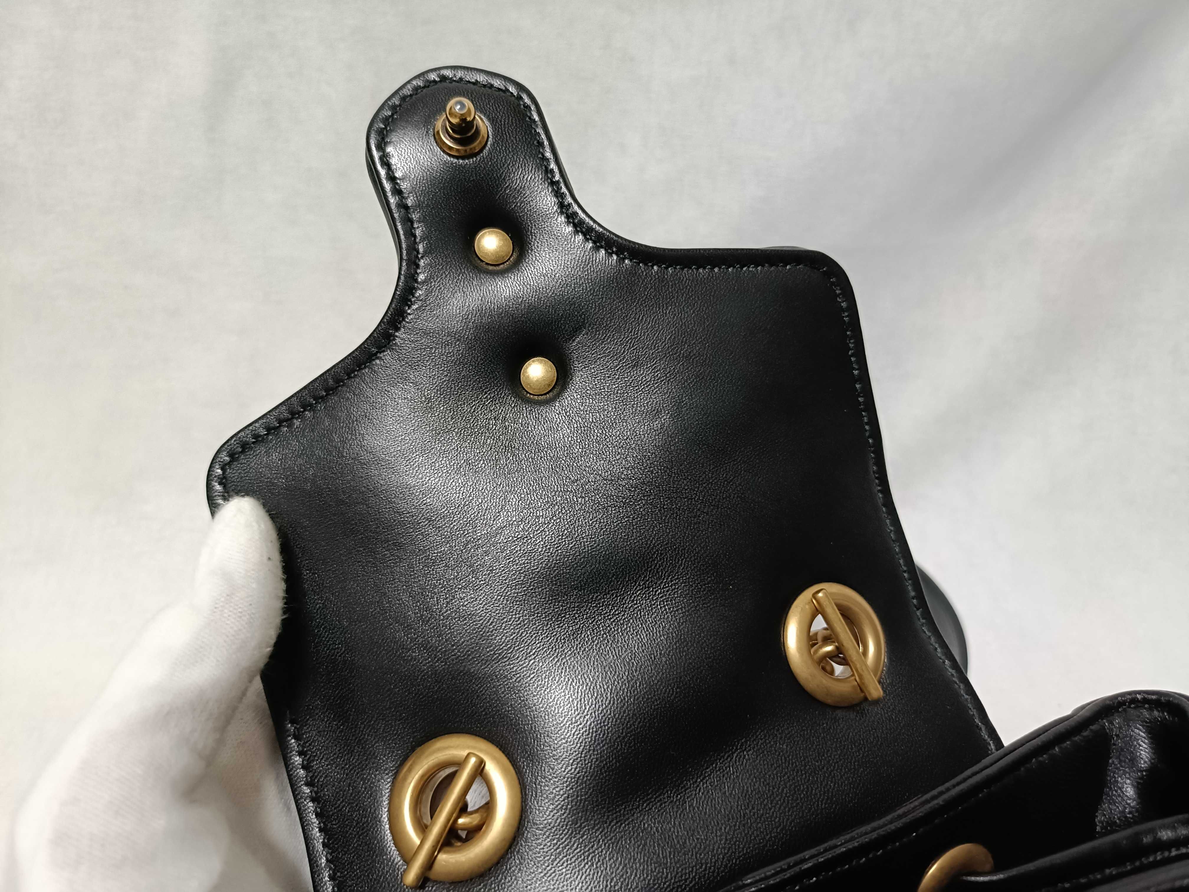 GG Marmont Backpack Black 777253 Rucksack — view 9