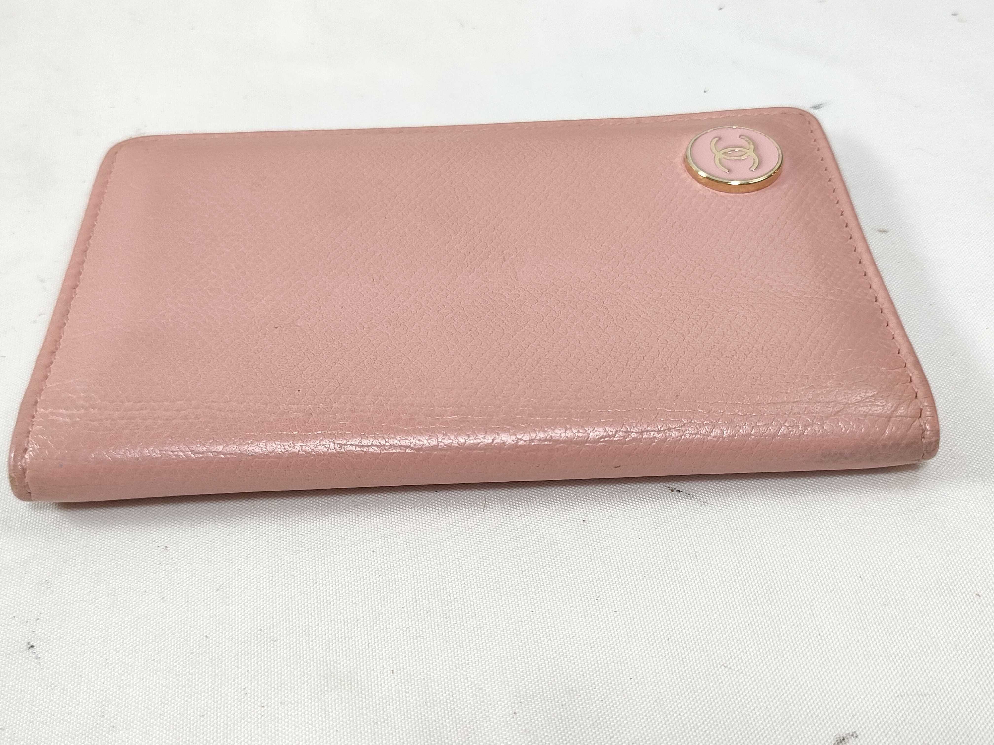 Leather Card Case Pink (Card Case/Pass Case/Business Card Holder) — view 7