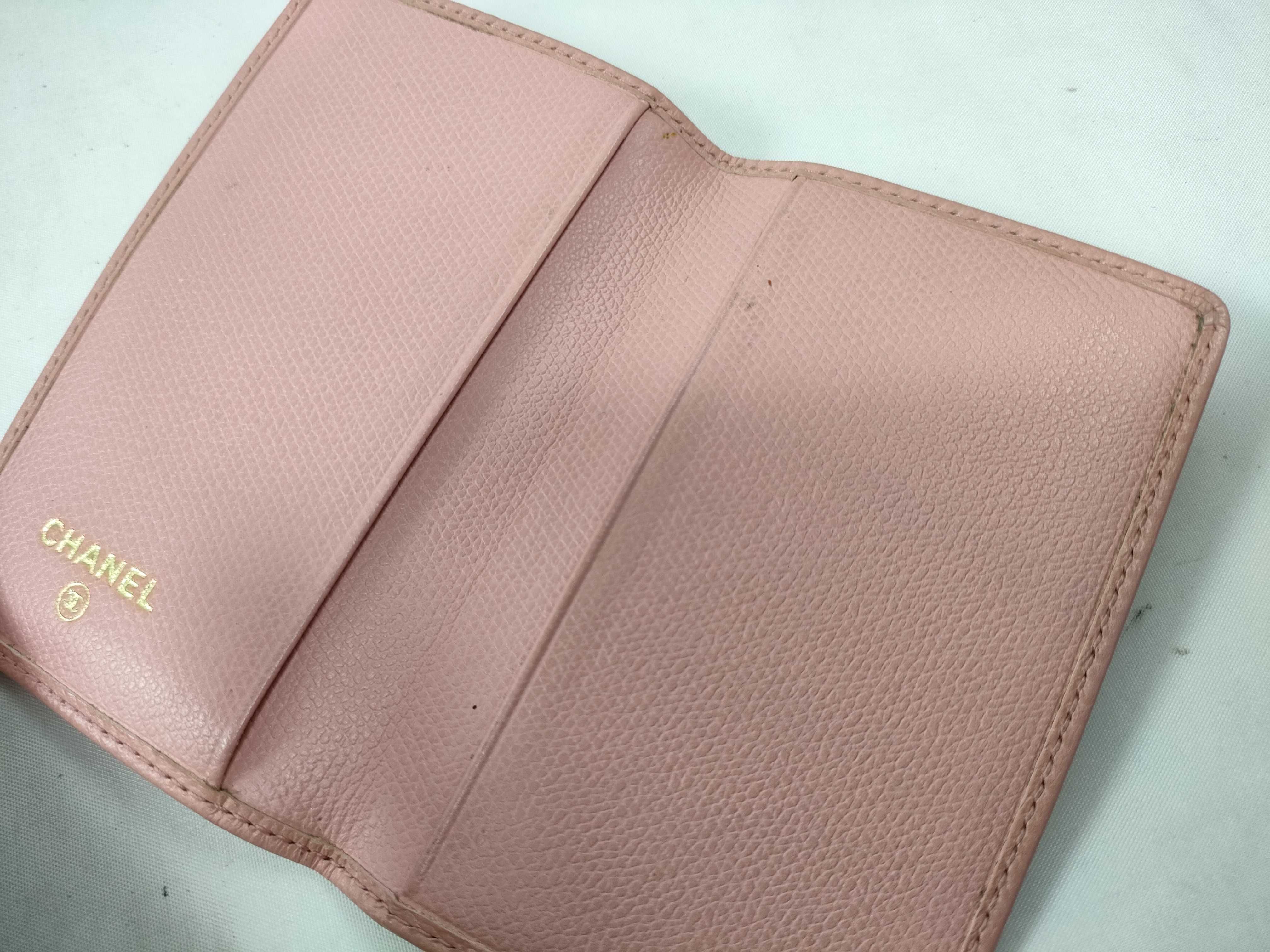 Leather Card Case Pink (Card Case/Pass Case/Business Card Holder) — view 8