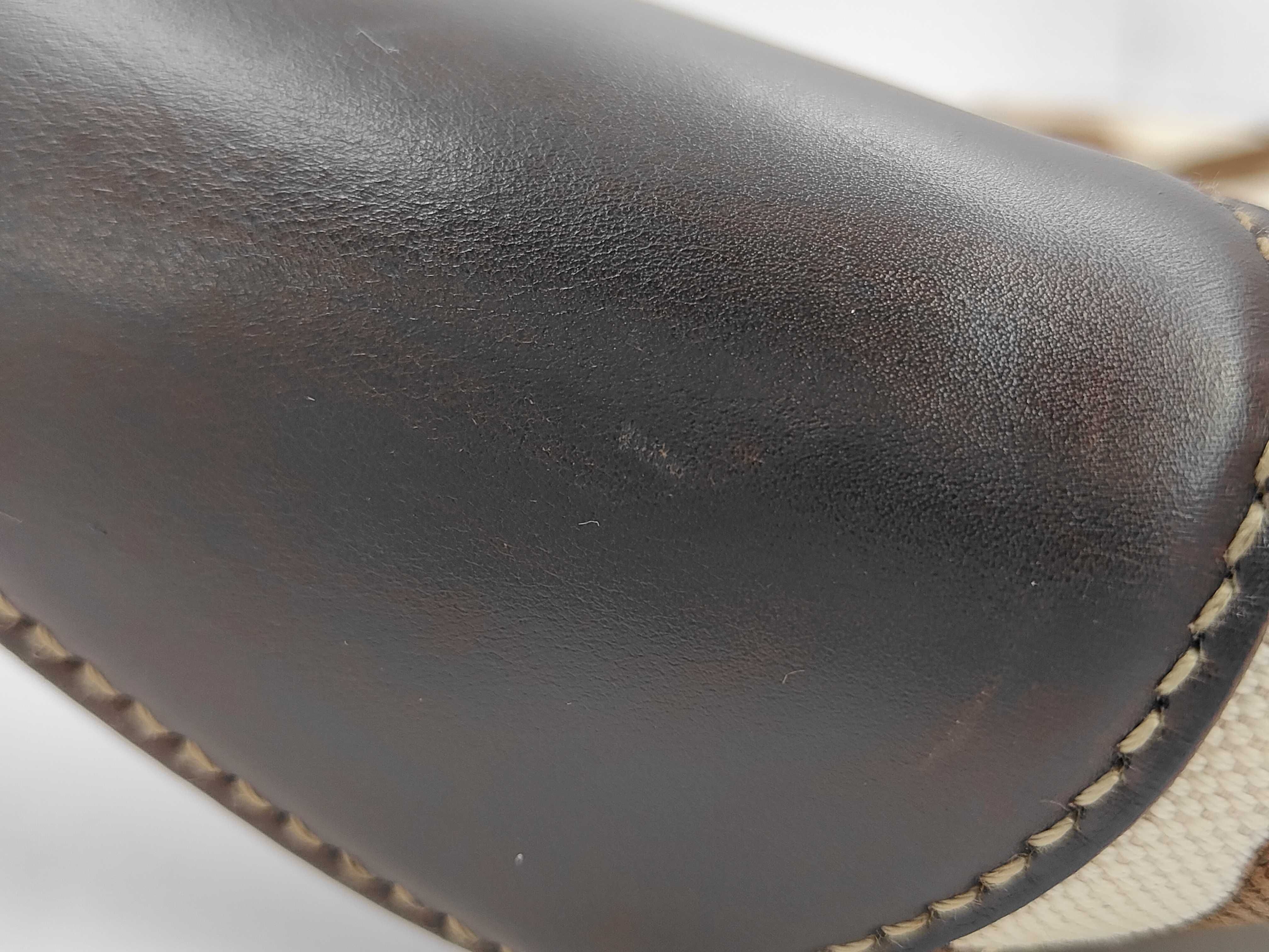 Jackie Horsebit Canvas Handbag 153693 — view 11