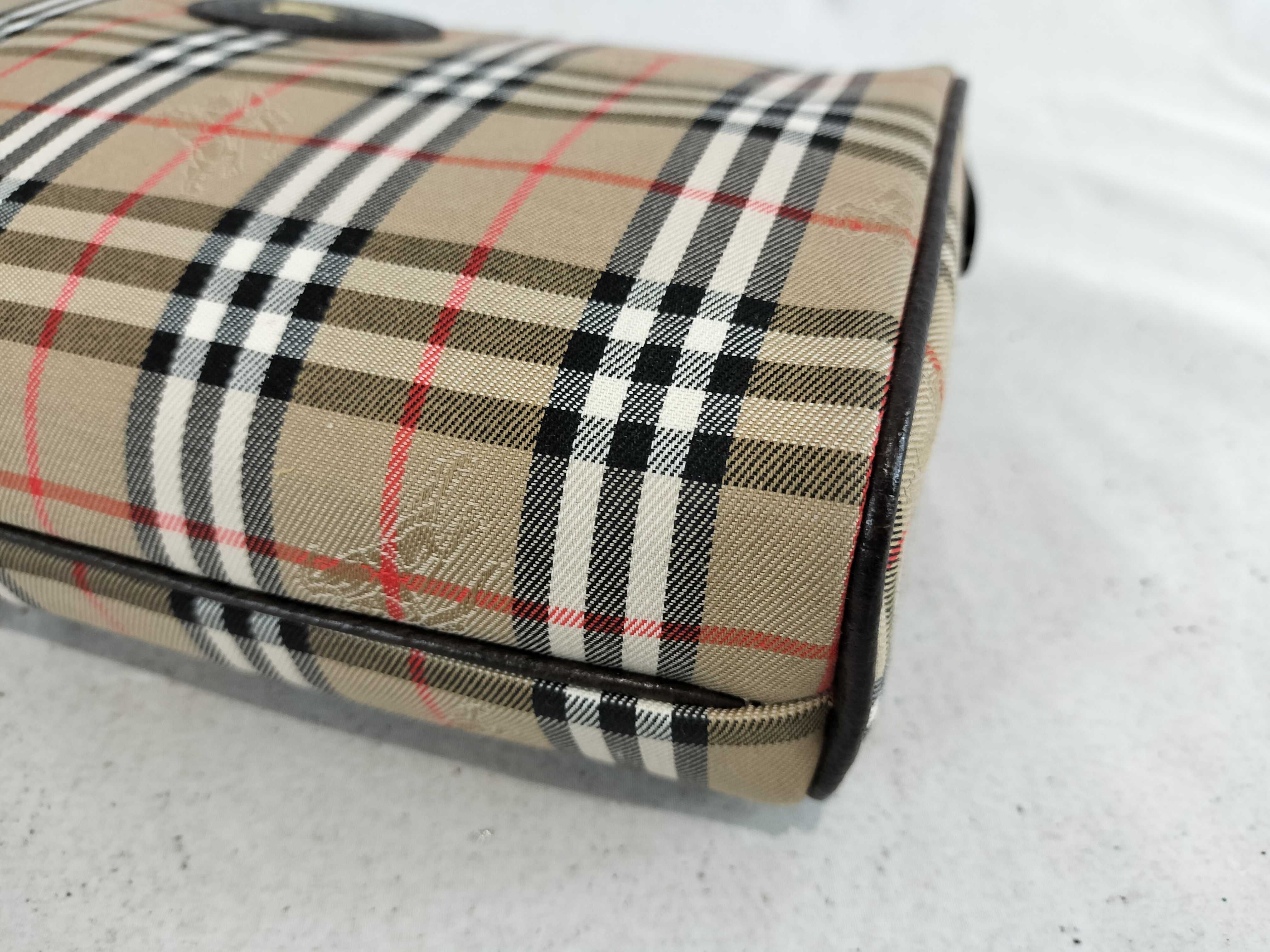 Burberry's Plaid Clutch Bag with Tag Clutch Bag — view 3