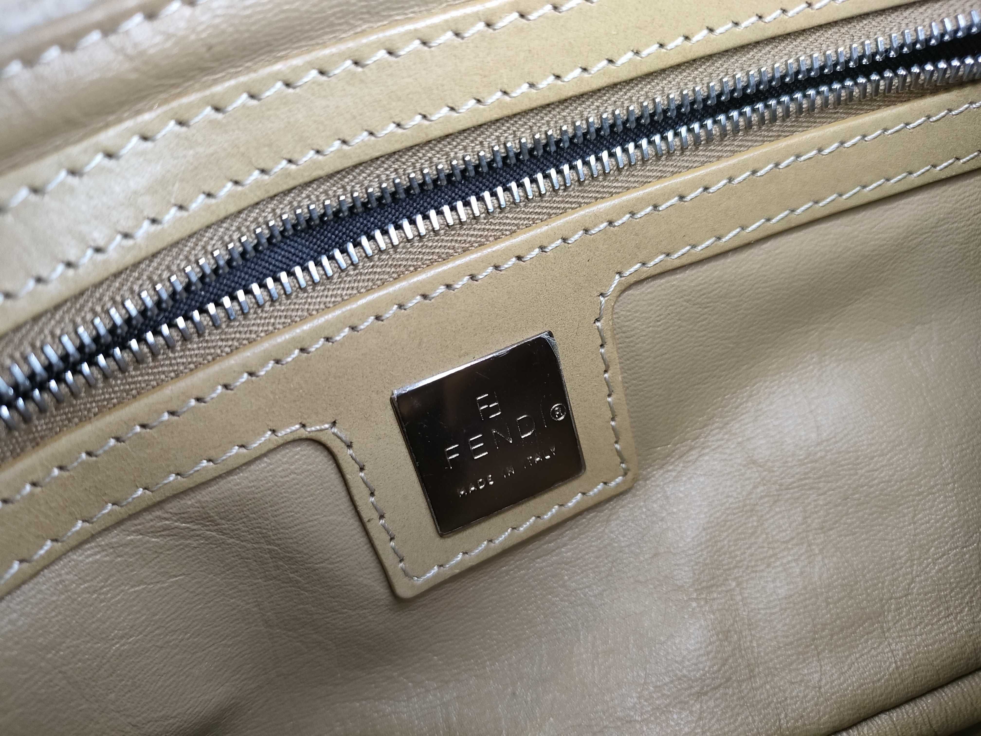 Mamma Fendi Zucca Manbucket Handbag — view 11