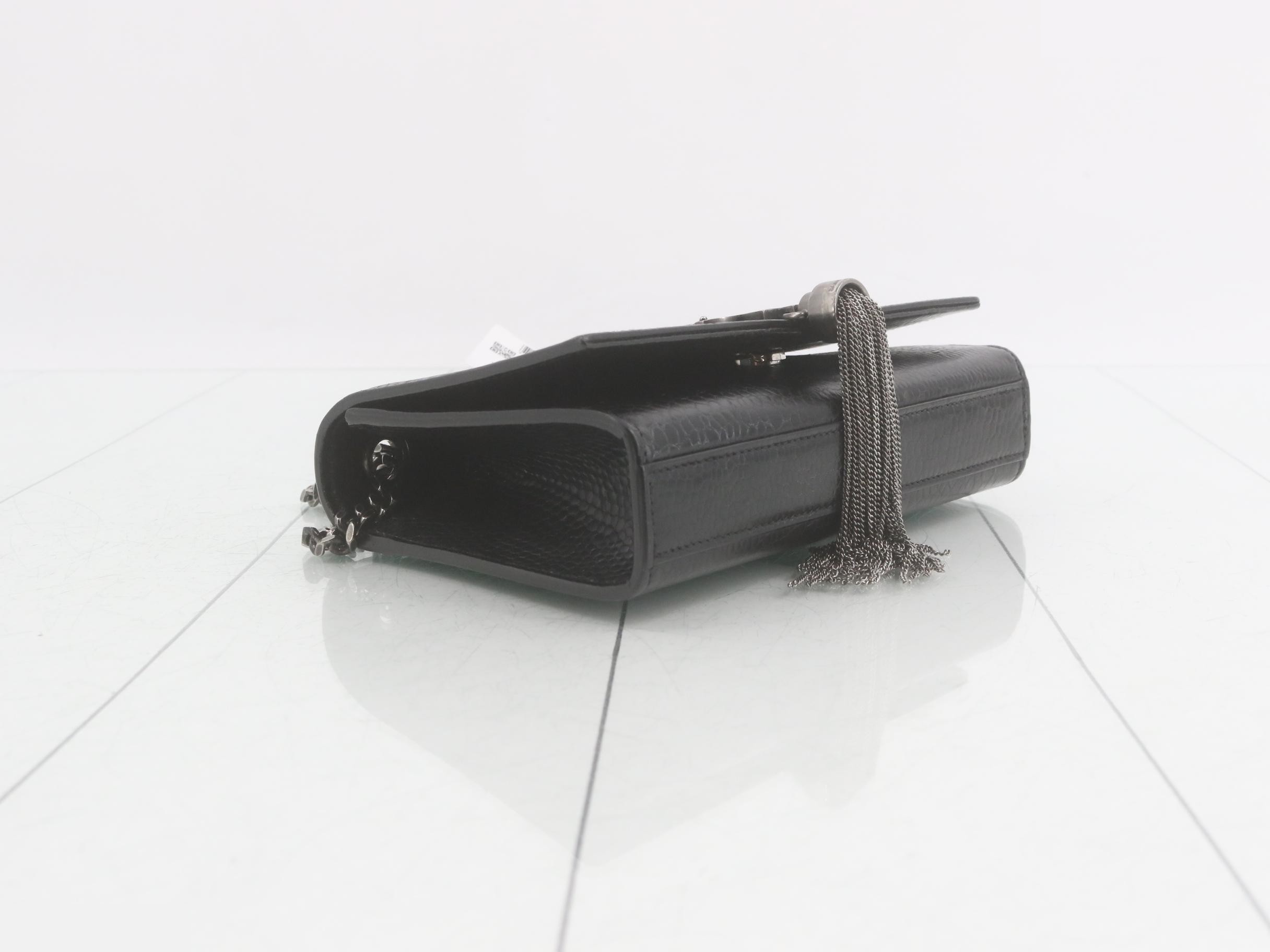 Chain shoulder bag, black — view 5
