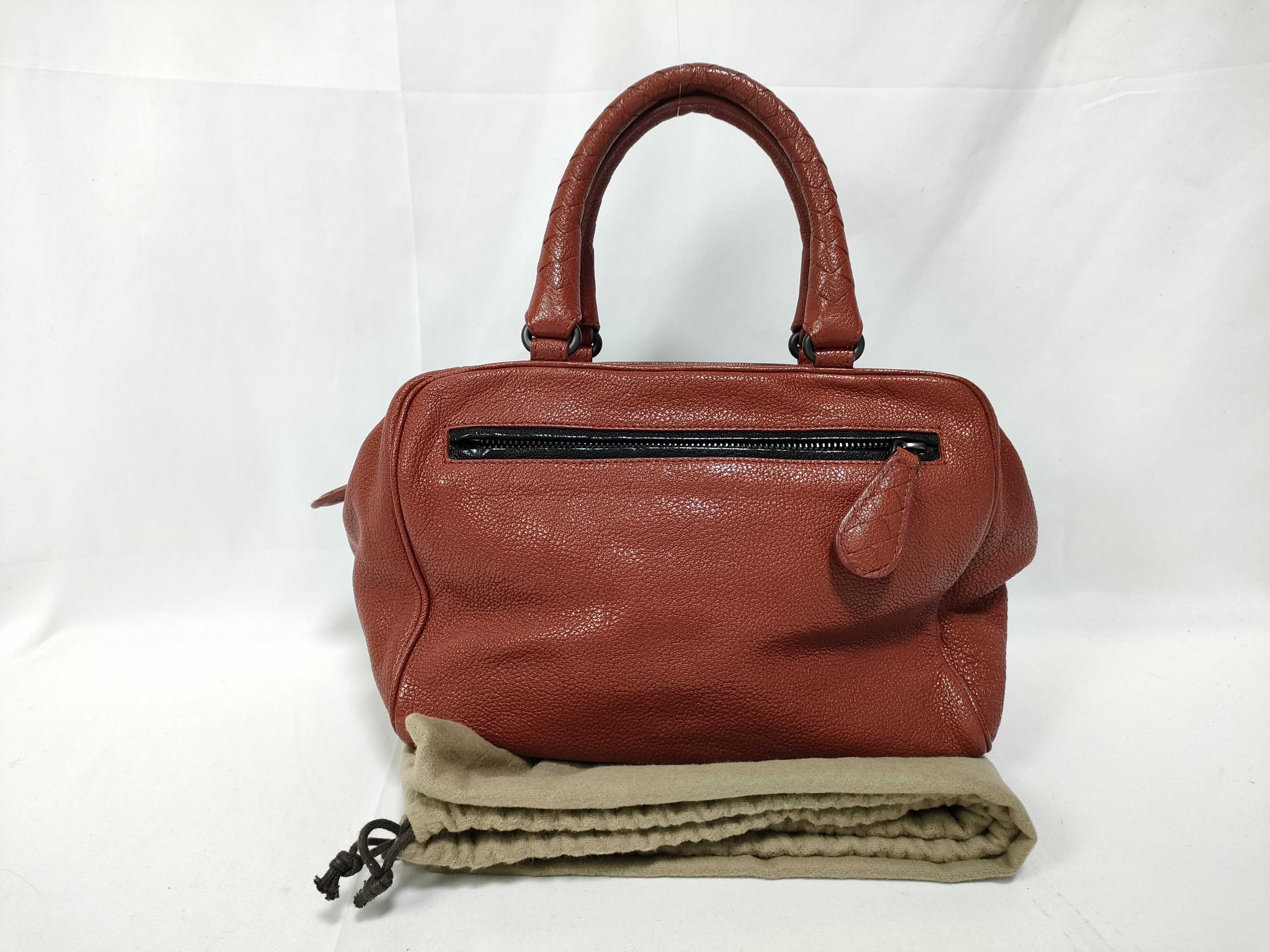handbag, Intrecciato weave, includes dust bag.