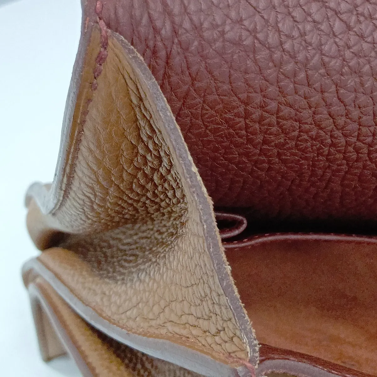 Sac à Dépêches 38 Togo Gold x Brûlée Silver Hardware Q: 2013 — view 14