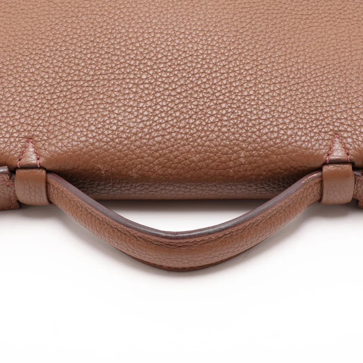 Sac à Dépêches 38 Togo Gold x Brûlée Silver Hardware Q: 2013 — view 5