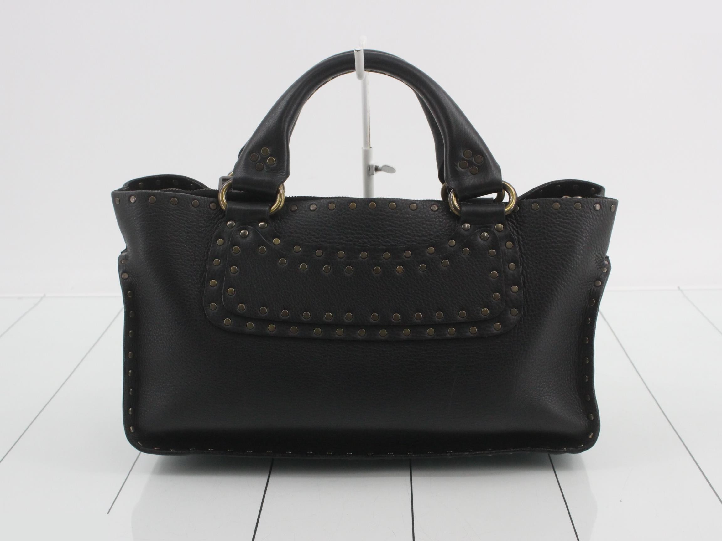 Other lines: Bags & Handbags, Boogie Bag, Studded Leather, Black — view 2
