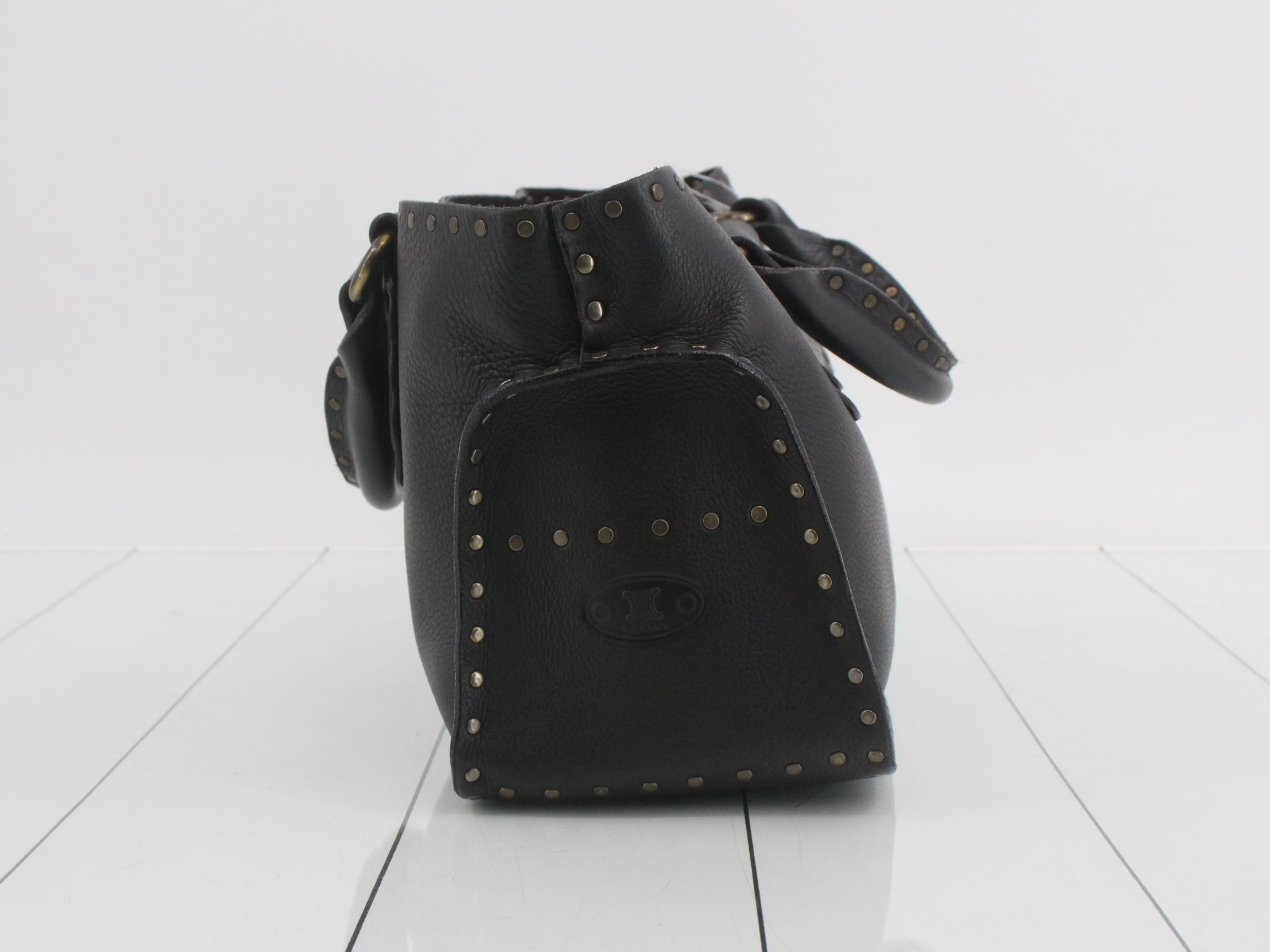 Other lines: Bags & Handbags, Boogie Bag, Studded Leather, Black — view 4