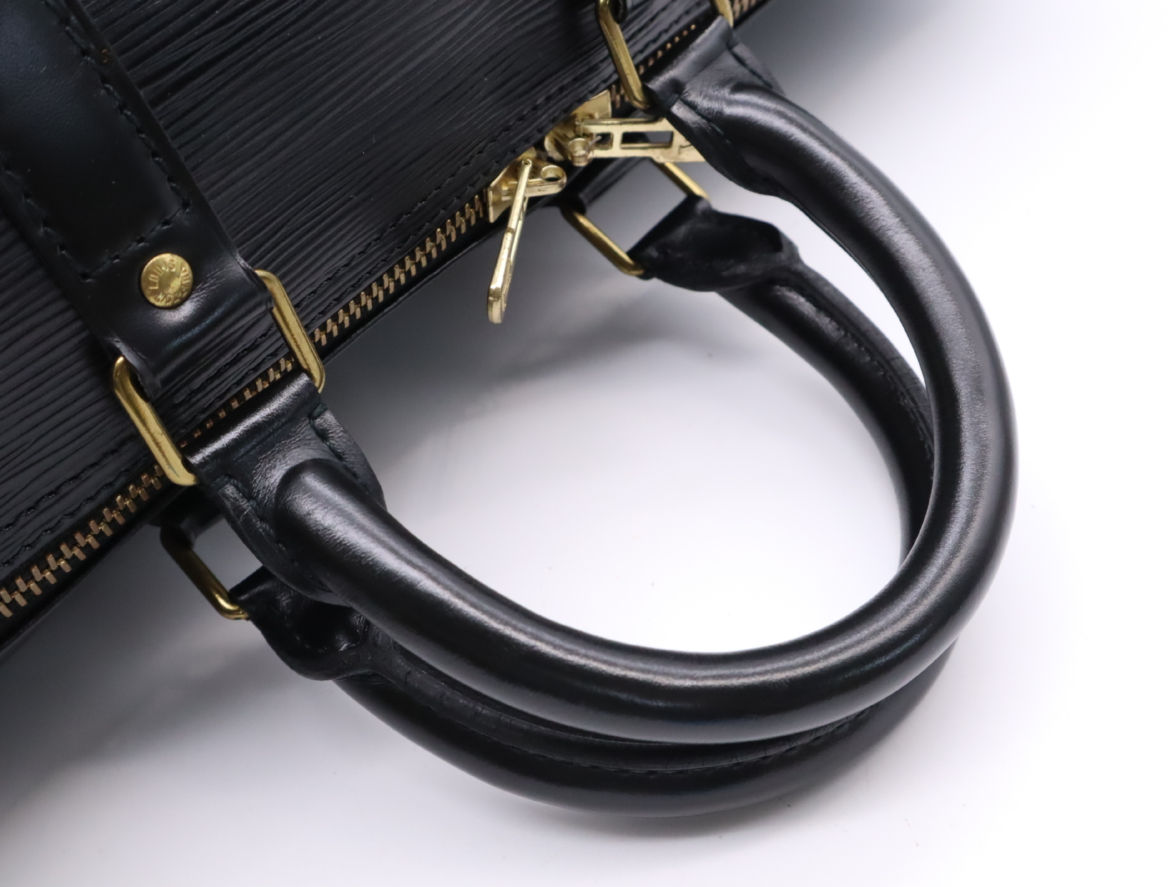 M42972 Epi Keepall 45 Noir Boston Bag — view 12