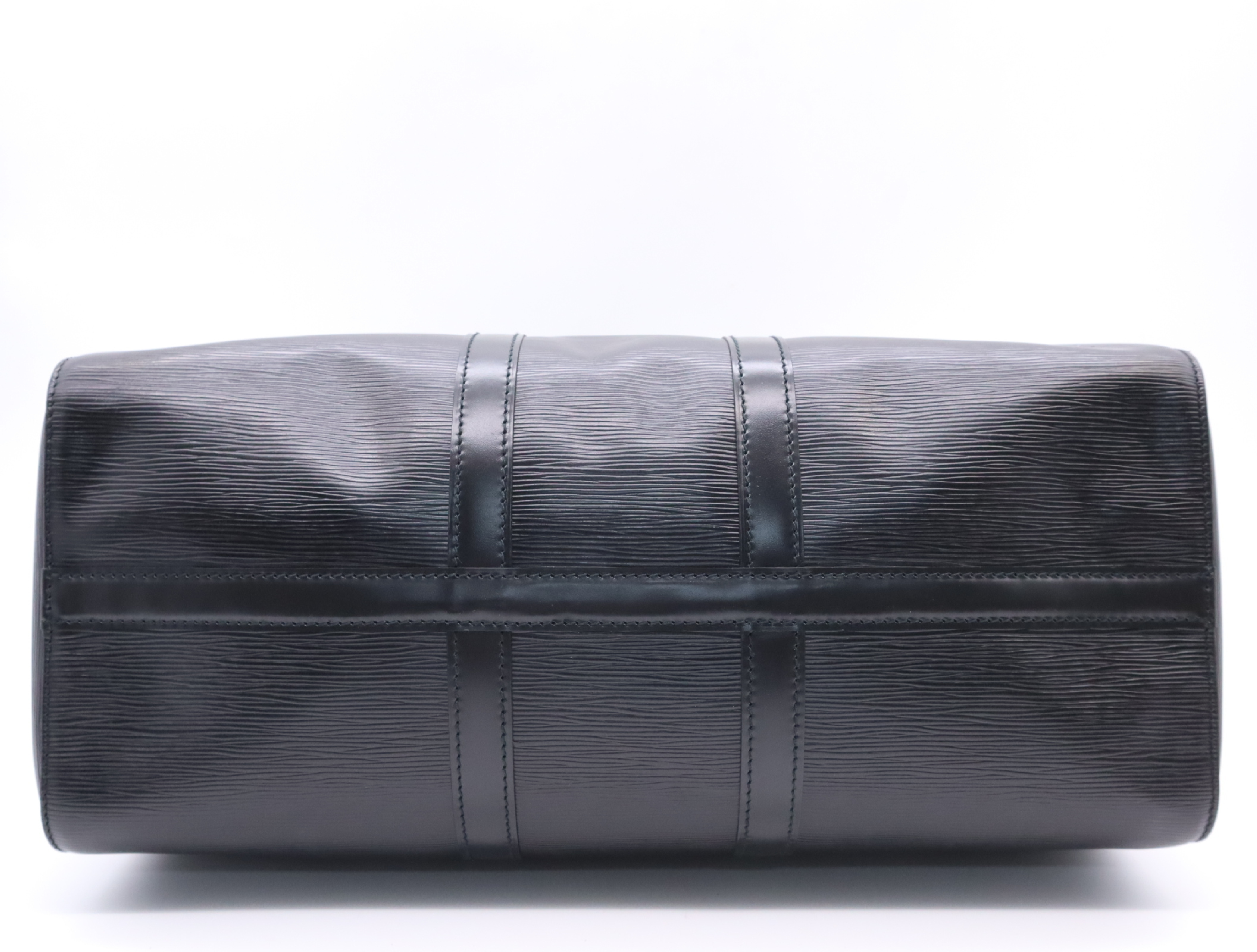 M42972 Epi Keepall 45 Noir Boston Bag — view 4