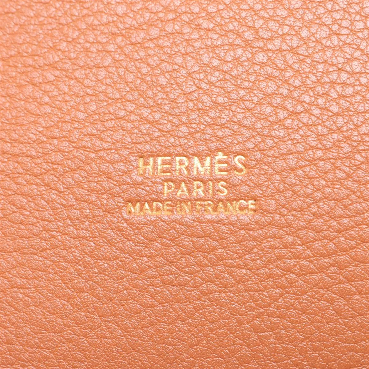 Market PM Toile Jean Leather Blue x Natural Gold Hardware Z: 1996 — view 8