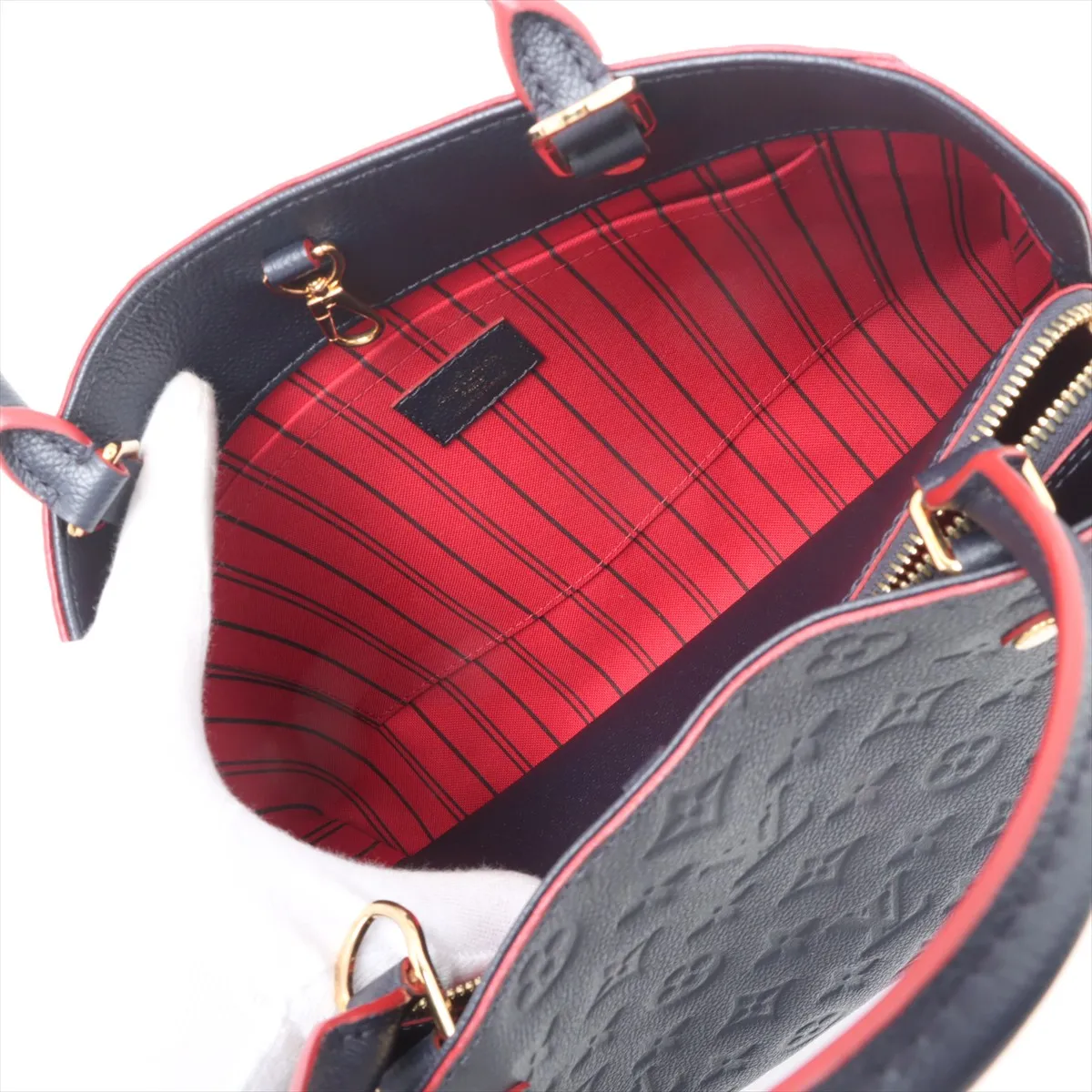 Monogram Empreinte Montaigne MM M42746 SF5108 Navy x Red — view 12