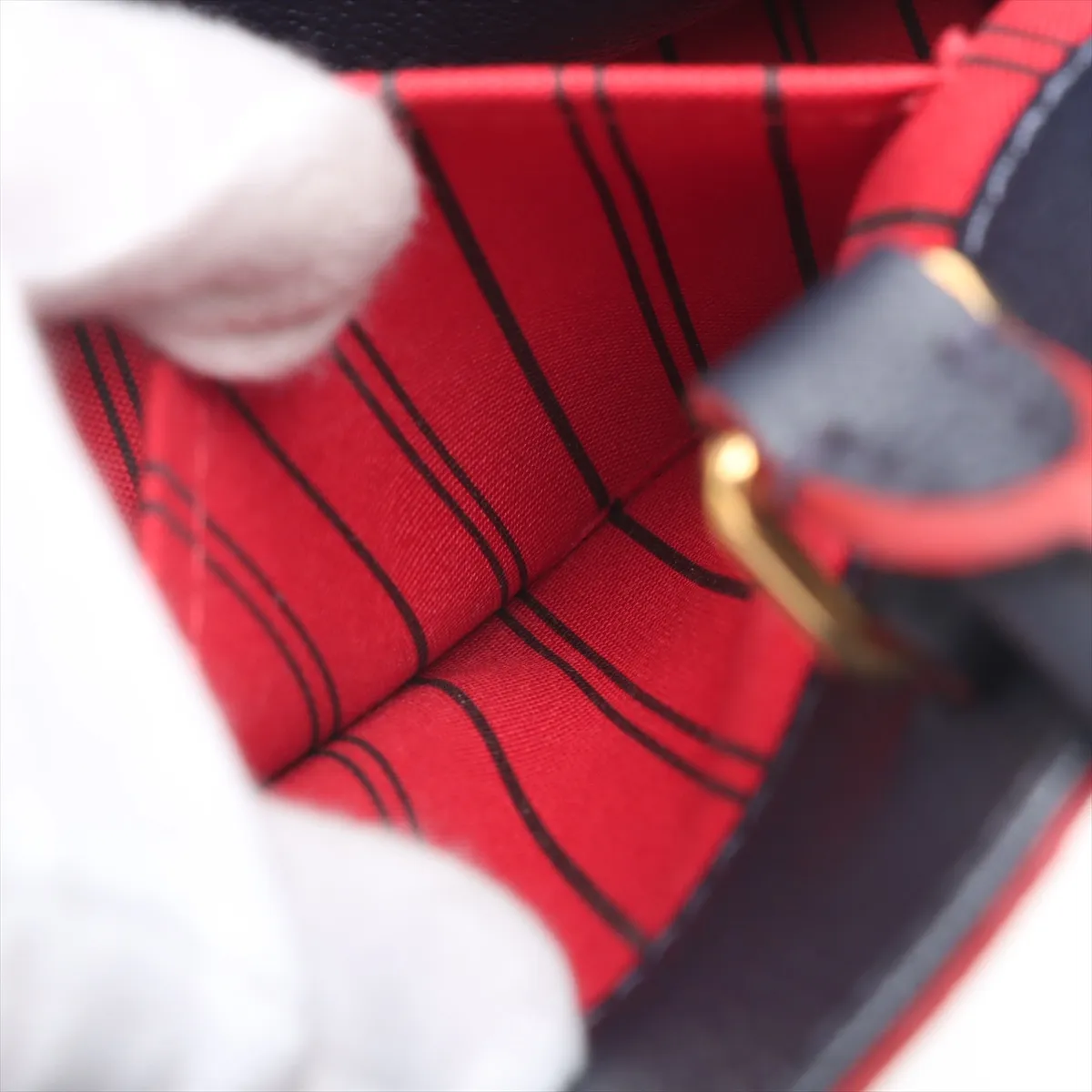 Monogram Empreinte Montaigne MM M42746 SF5108 Navy x Red — view 9