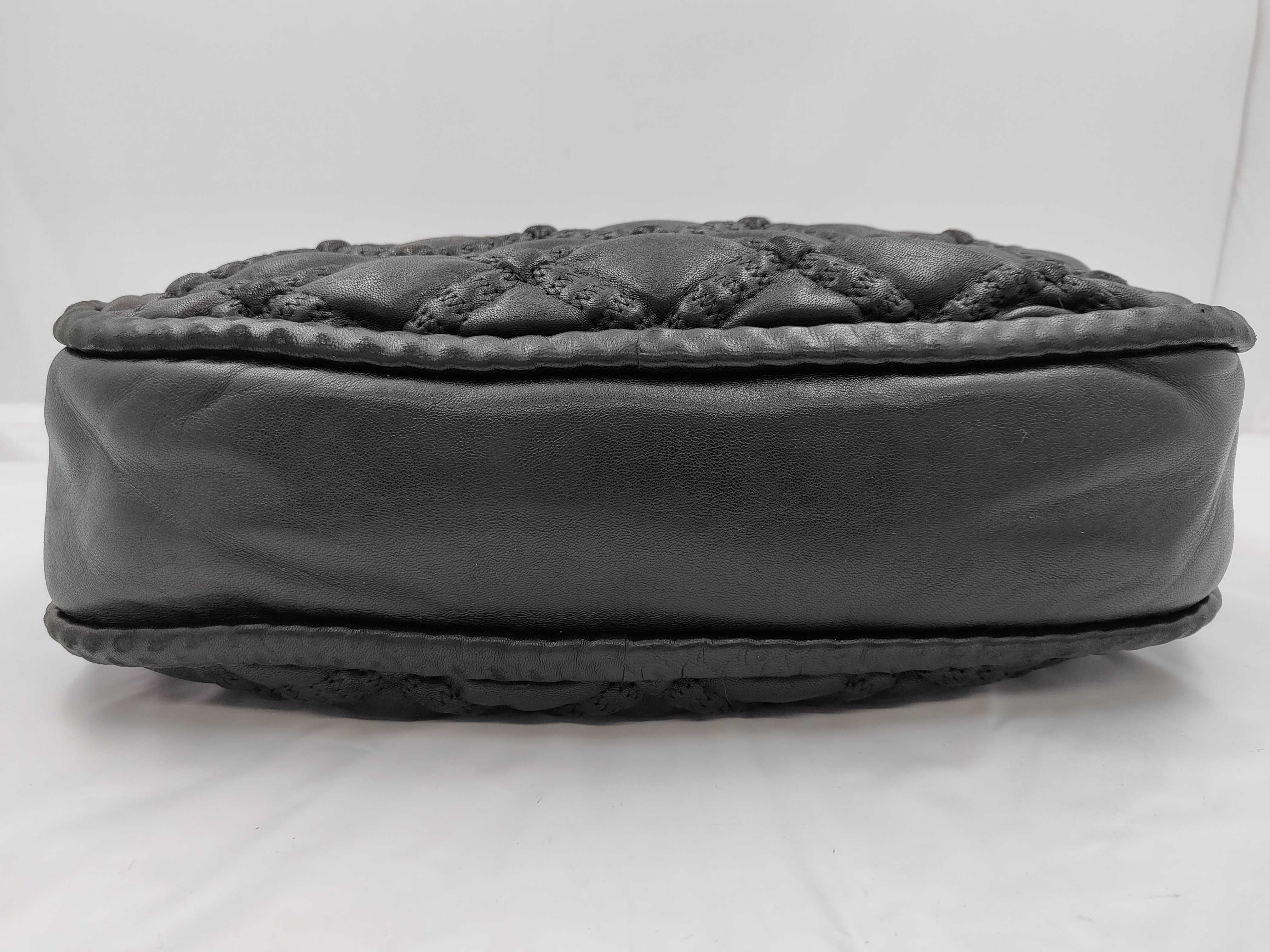 Ultra Stitch One Black Shoulder Bag — view 7