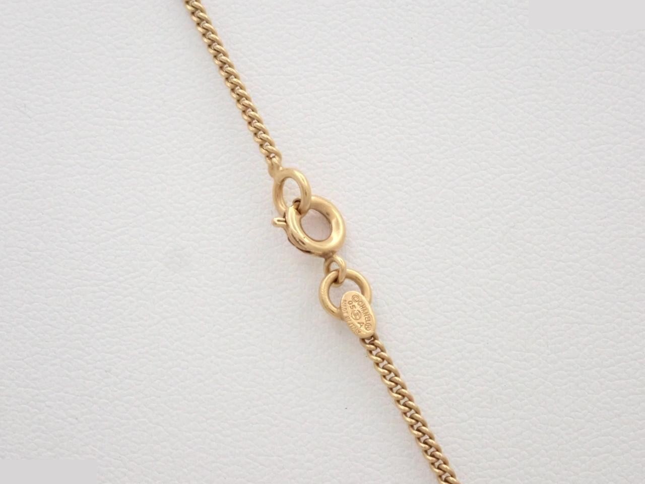 05A Large Coco Mark Necklace Chain approx. 60cm — view 2