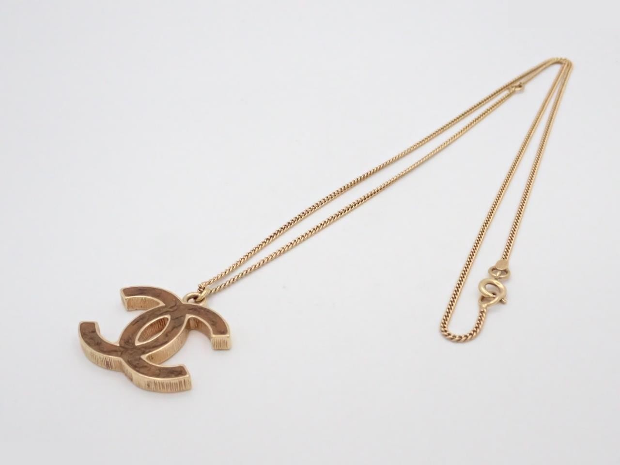 05A Large Coco Mark Necklace Chain approx. 60cm — view 3