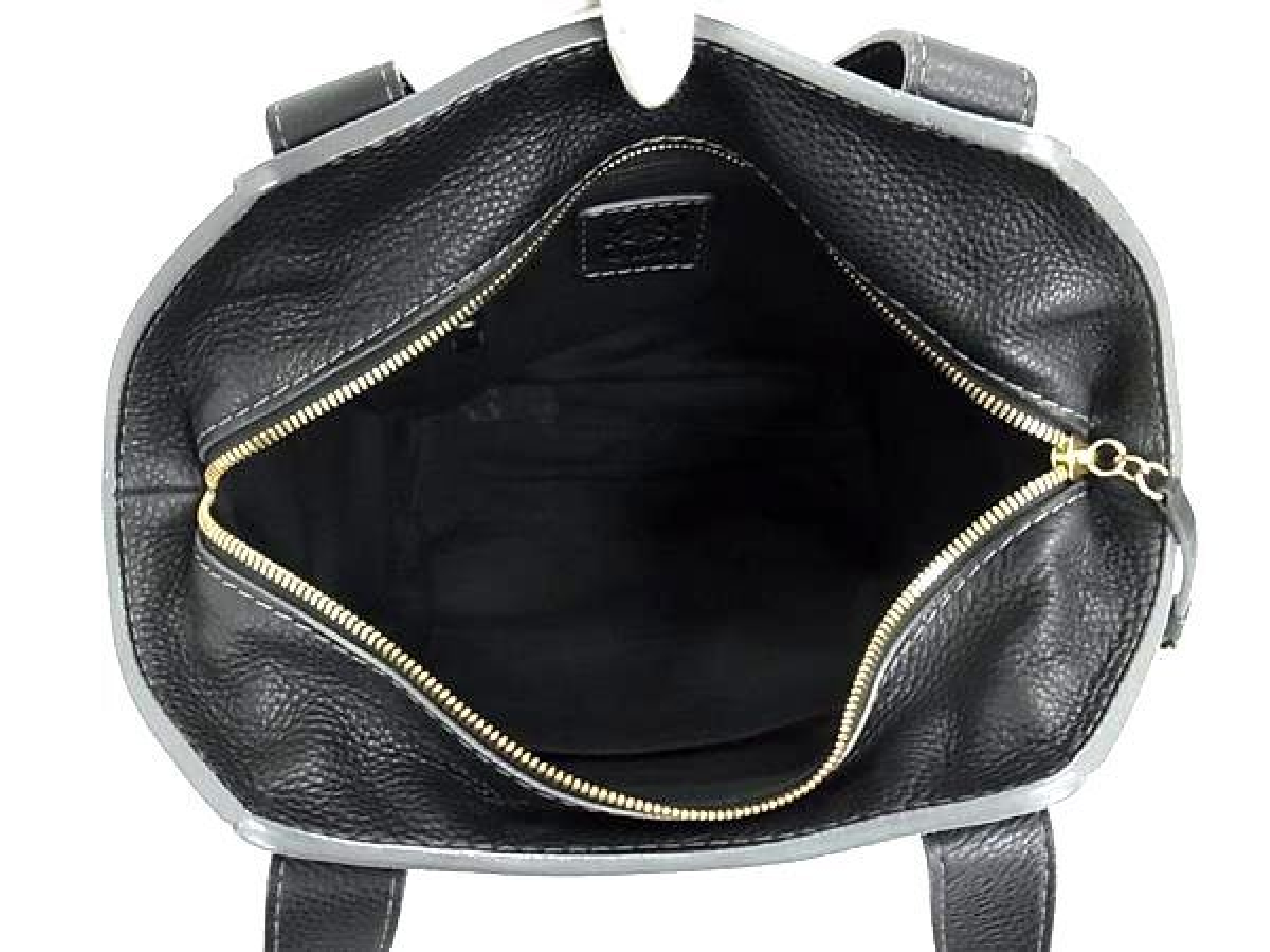 Repeat Anagram Canvas Tote Bag, Shoulder Bag for Women, Black (HB4641) — view 5