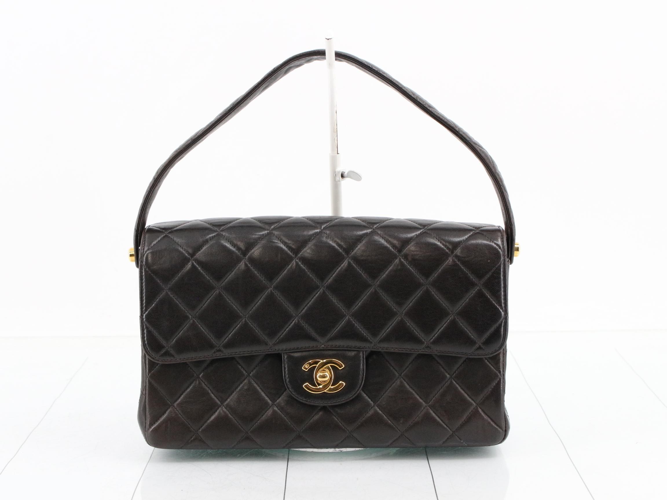 Matelassé Double Face Handbag, Black, Series 4 — view 2