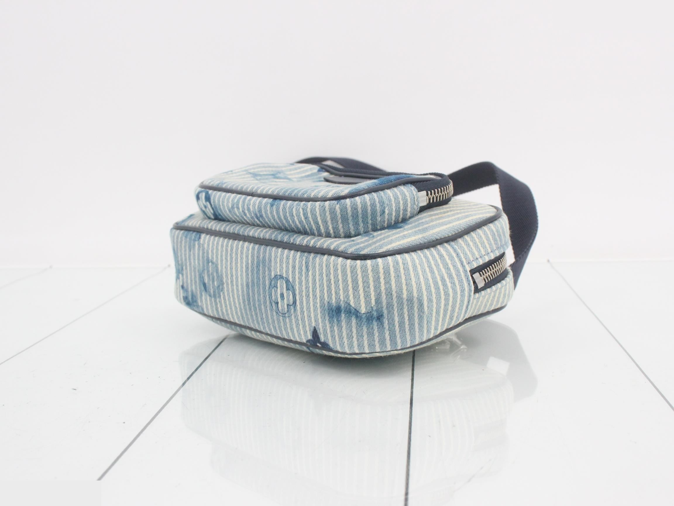Monogram Watercolor Outdoor Pochette Shoulder Bag — view 6