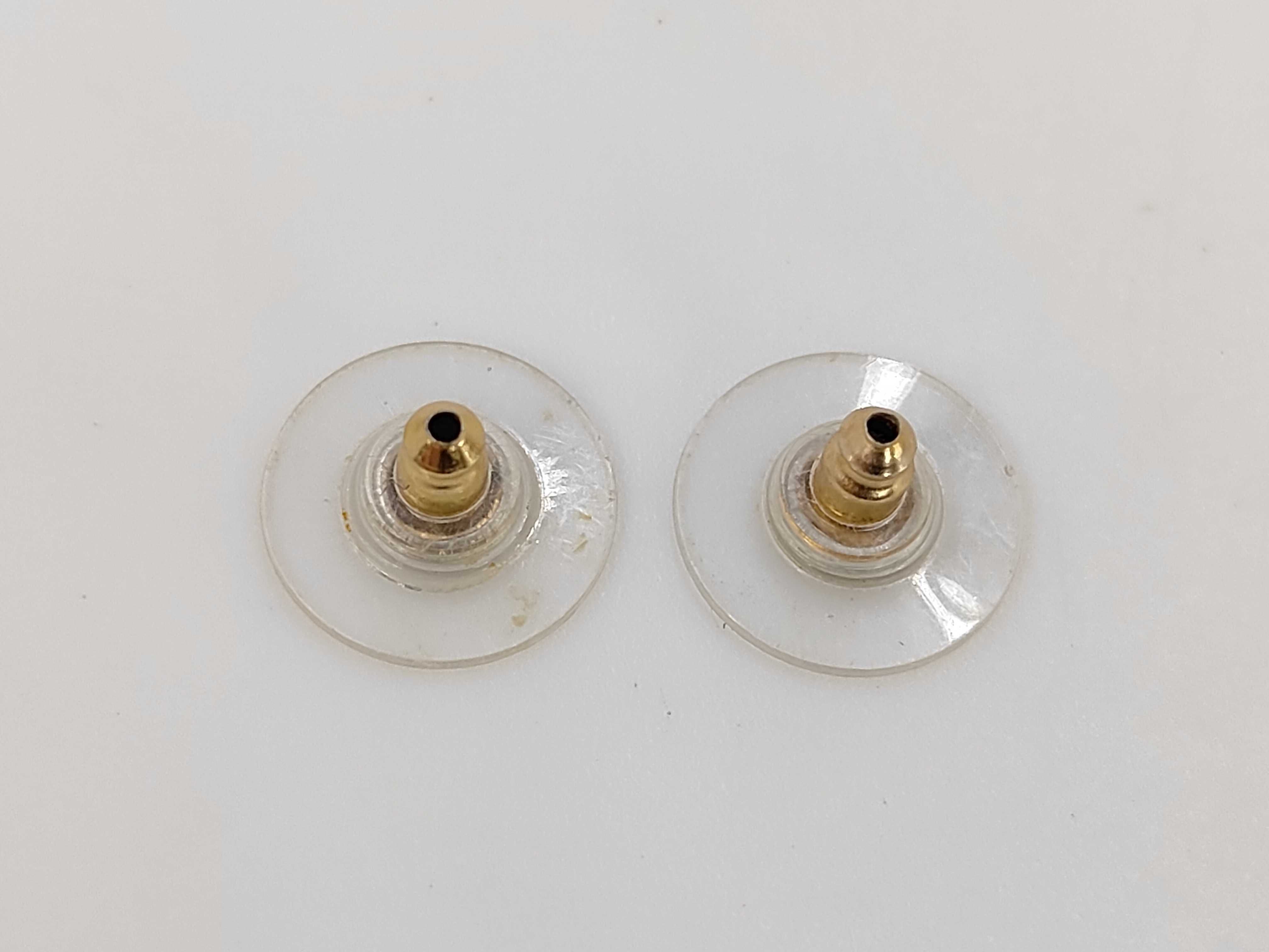 Coco Stone Ivory Pearl Gold Earrings — view 5