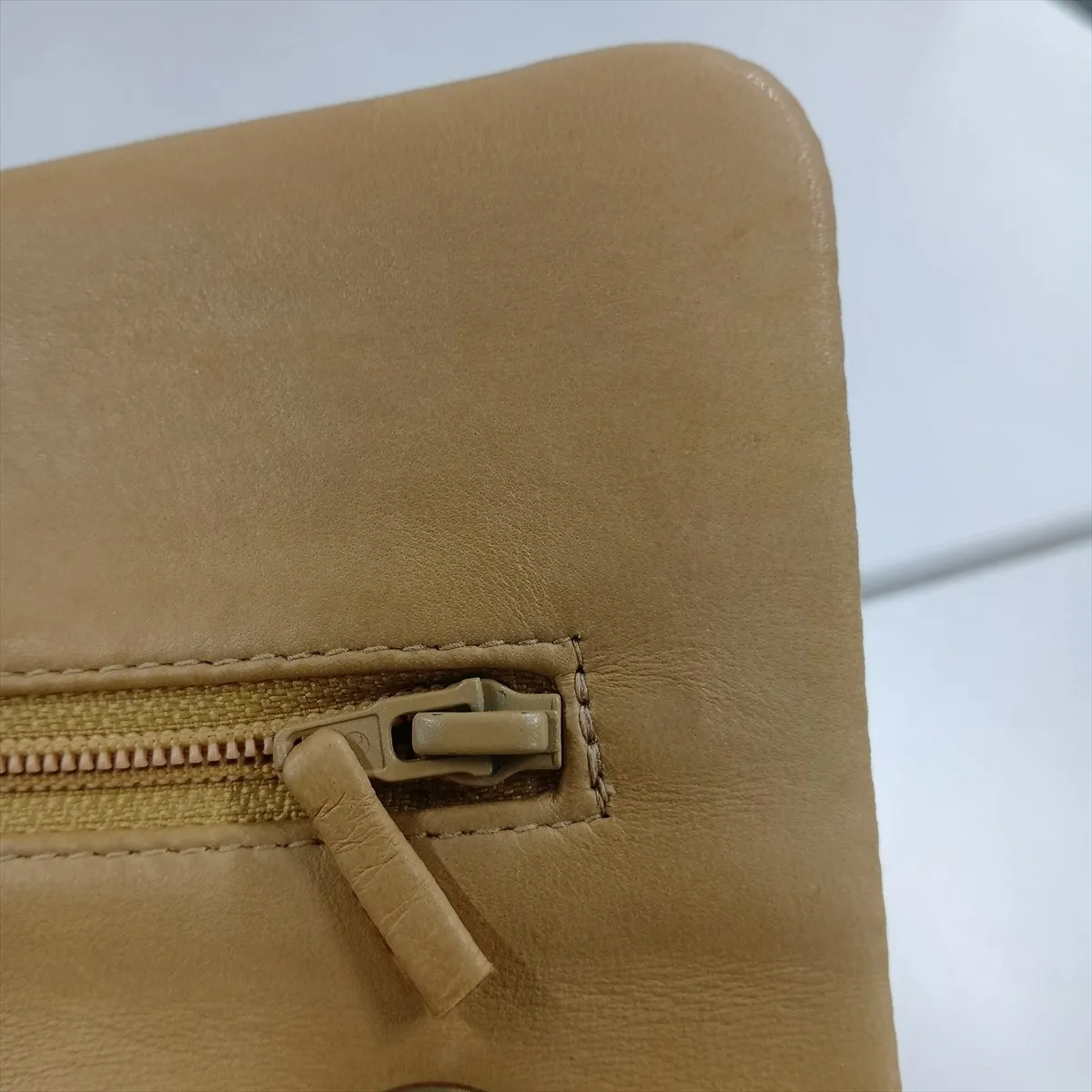 Matelassé 23 Small Lambskin Double Flap Double Chain Bag, Beige, Gold Hardware, 8836911, Series 8, A01113 — view 15