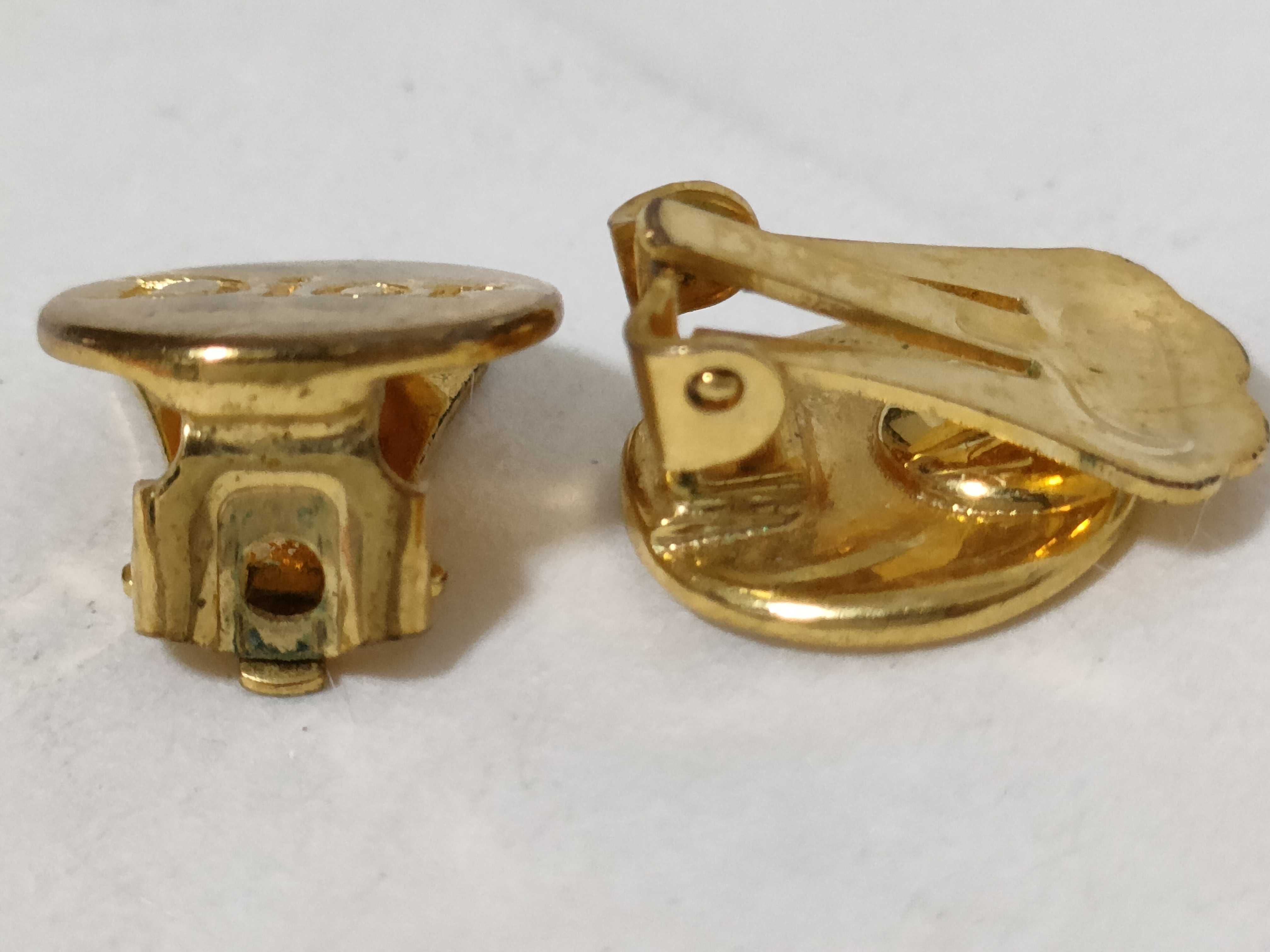 Logo Round Earrings — view 2