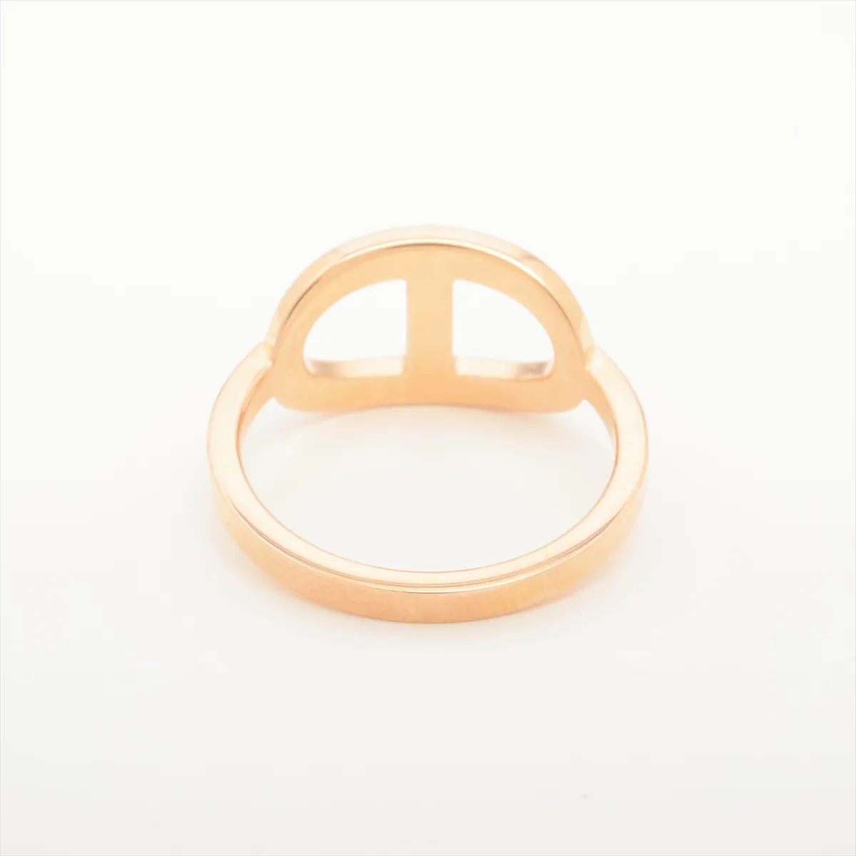 Chaine d'Ancre Contour Diamond Ring, 750 (PG), 3.4g, Size 52, 21A154256, dents. — view 2