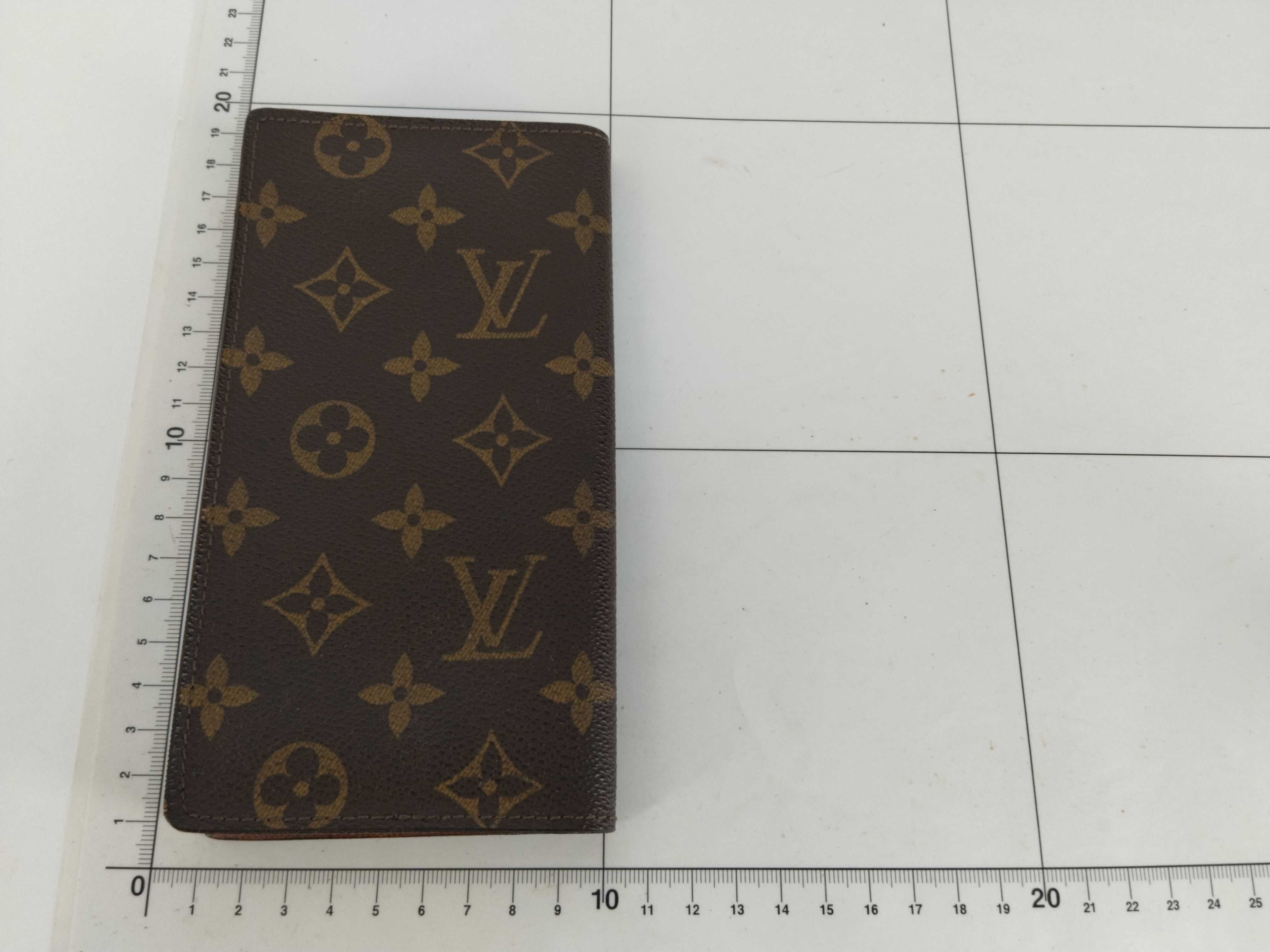 Monogram Portefeuille Valeurs Cartes Credit Wallet — view 2