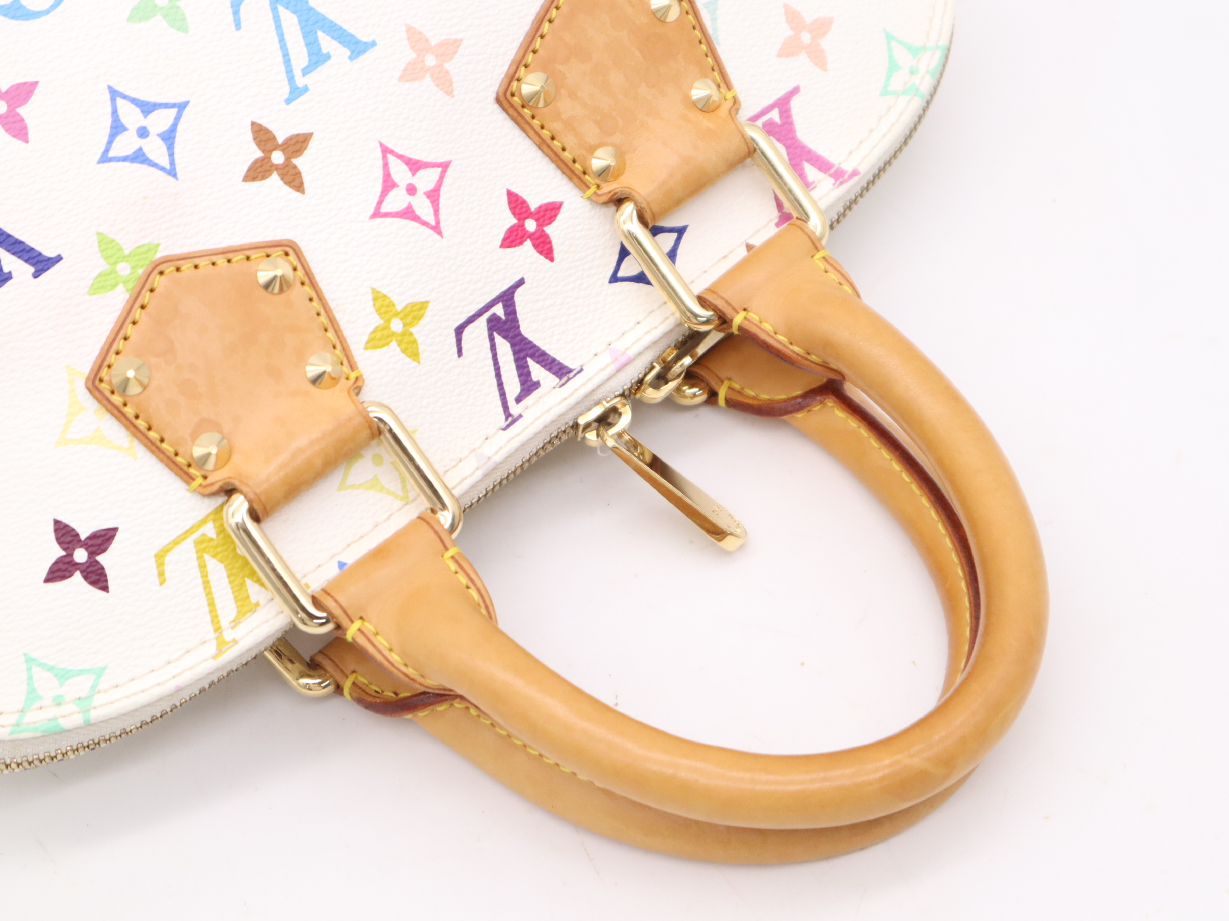 M92647 Multicolor Alma Blanc Handbag — view 6