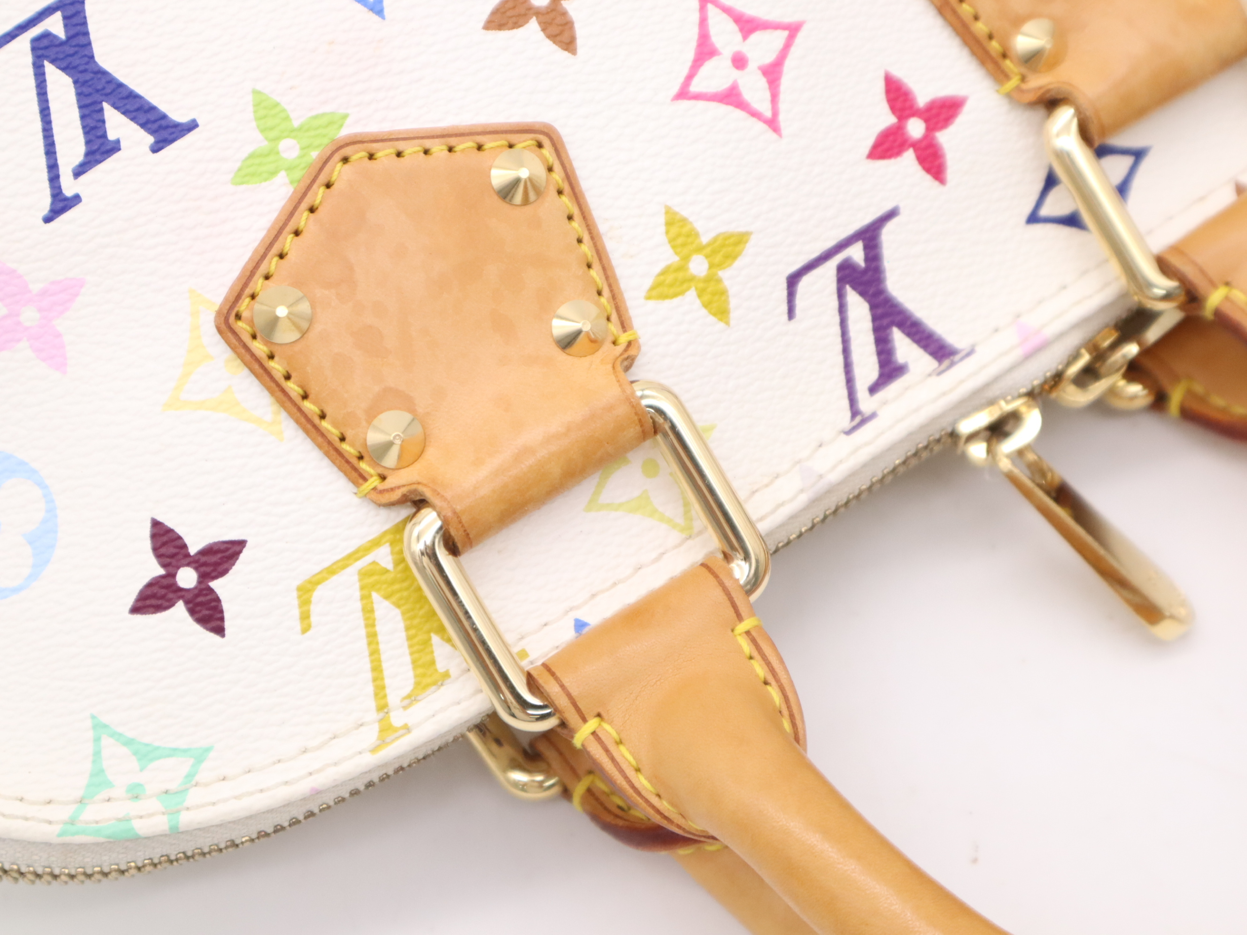 M92647 Multicolor Alma Blanc Handbag — view 7